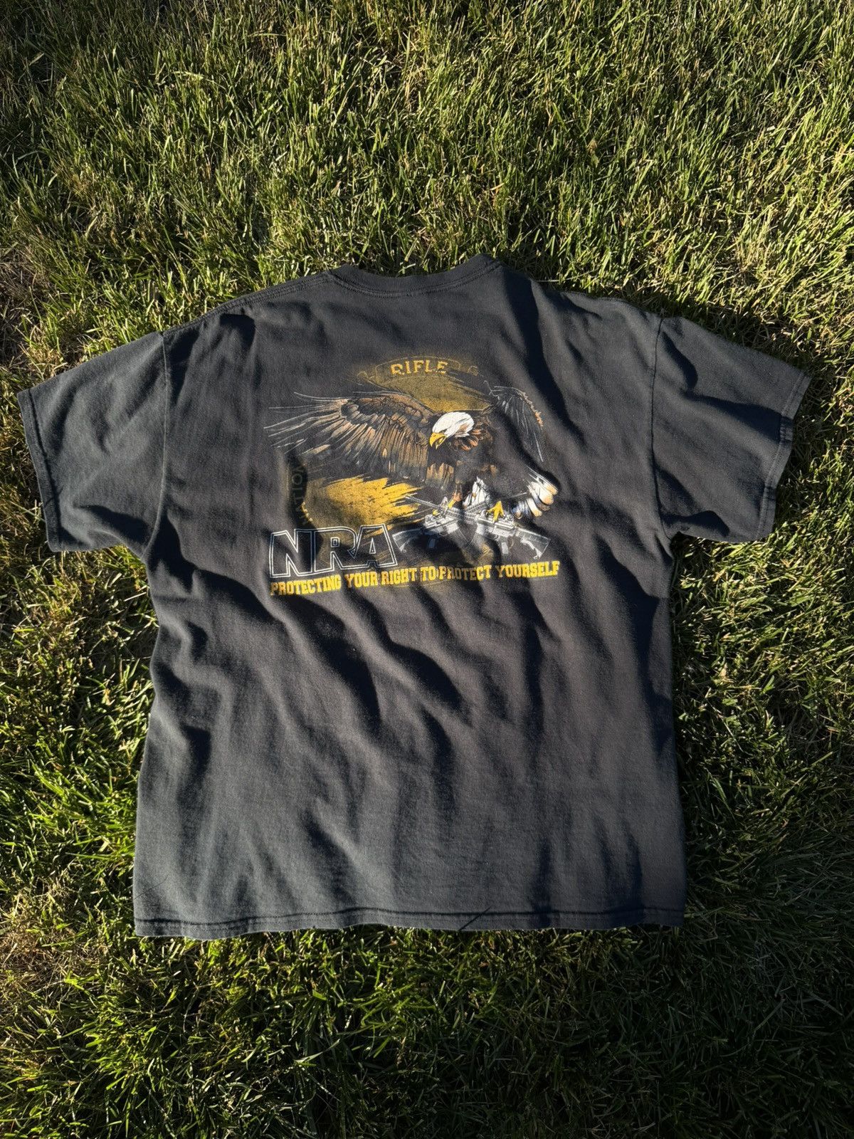 Vintage Vintage NRA T-Shirt Size US L / EU 52-54 / 3 - 6 Thumbnail