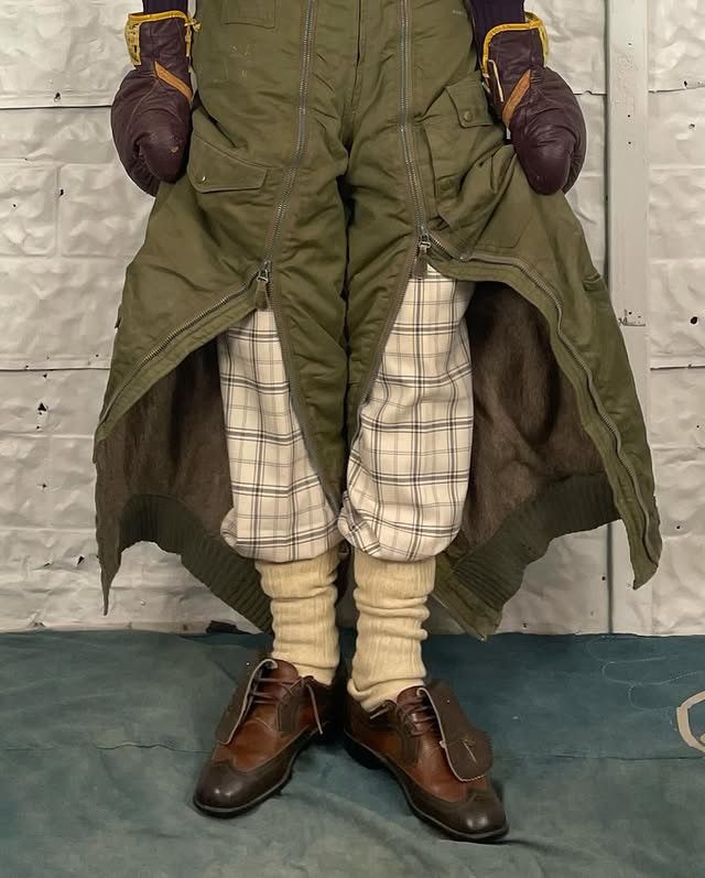 Vintage 1940s Us Air Force Military Pants Size US 36 / EU 52 - 1 Thumbnail