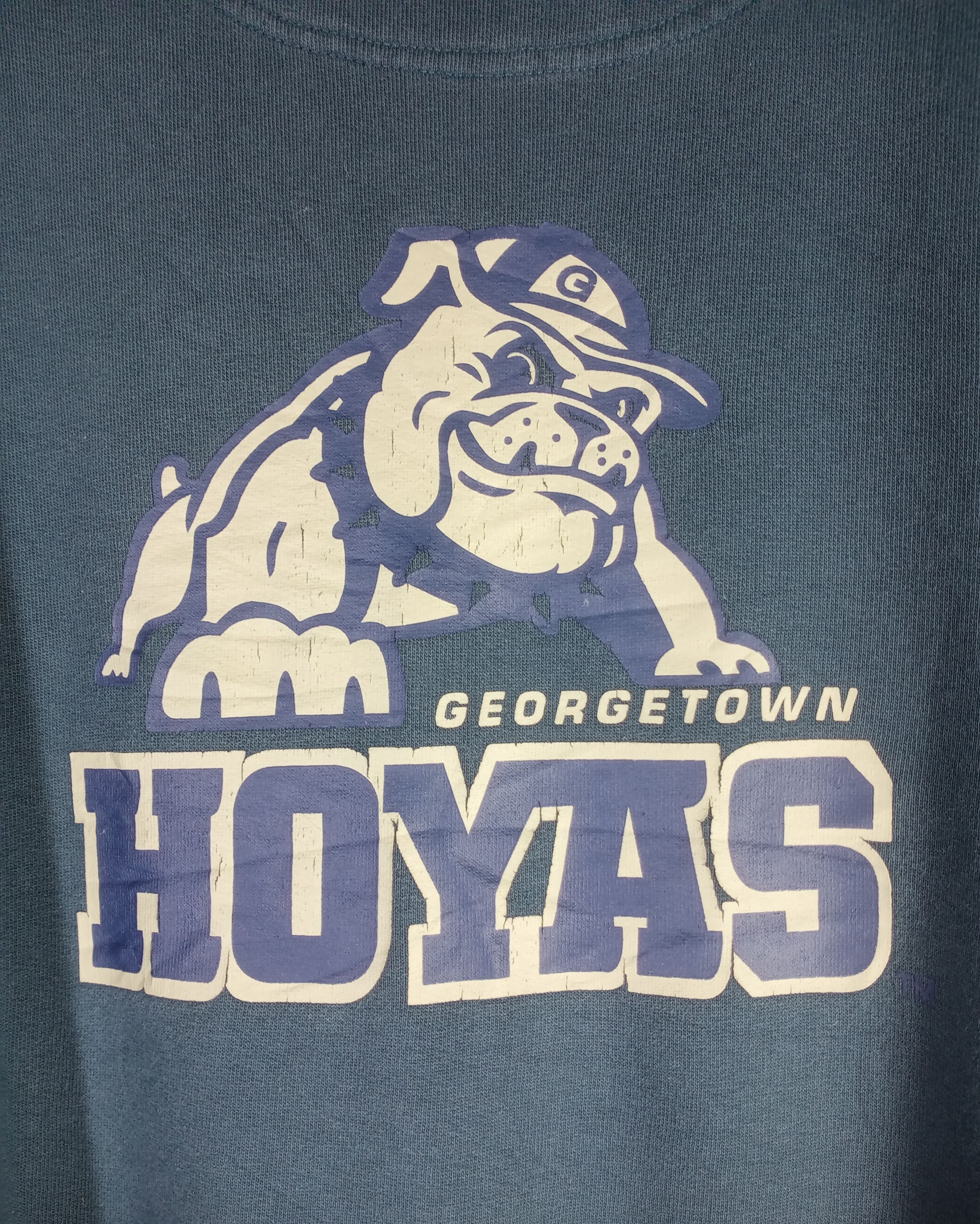 Other Rare Vintage Georgetown Hoyas Crewneck Sweatshirt Size US XXL / EU 58 / 5 - 3 Thumbnail