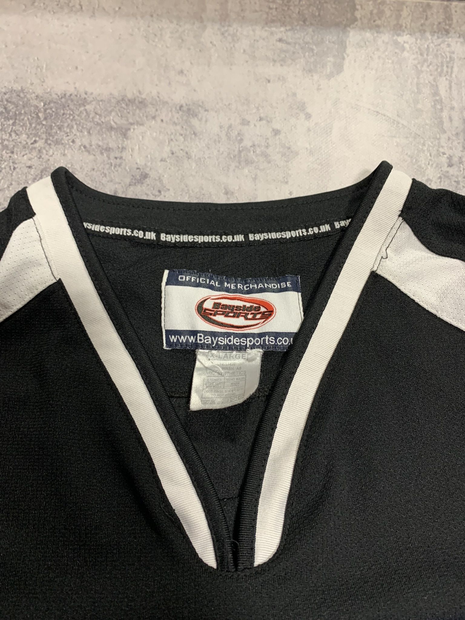 NFL Cardiff Fire Ice Hockey Match Worn Jersey L Stevens Size US XL / EU 56 / 4 - 7 Thumbnail