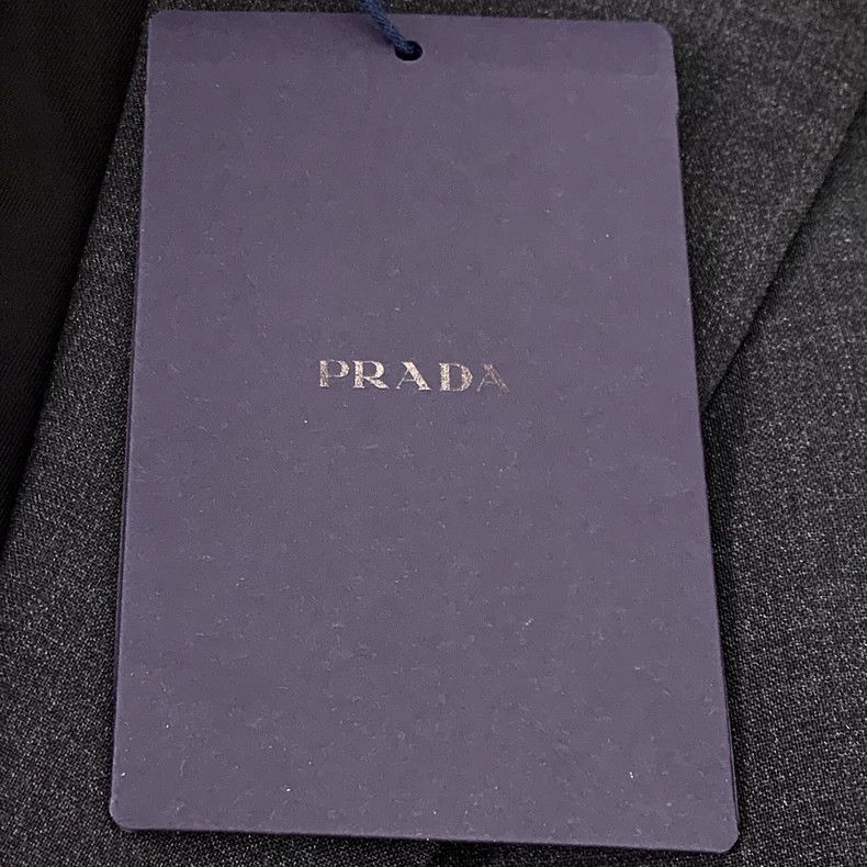Prada Prada 23 black wool suits 2501-Nextarrow Size 40R - 7 Thumbnail