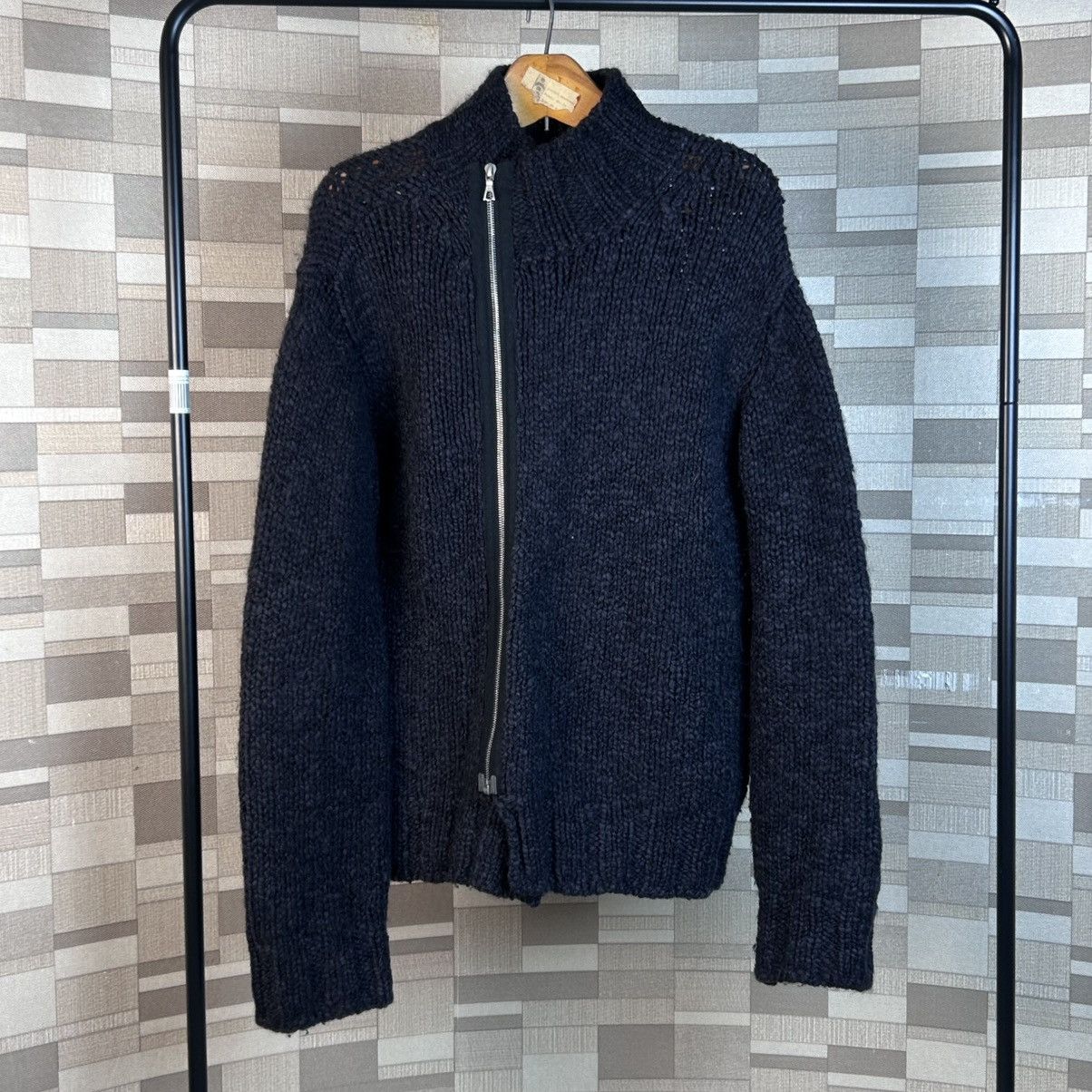 Dries Van Noten !extremely rare Dries Van Noten wool and mohair zip cardigan Size US L / EU 52-54 / 3 - 5 Thumbnail