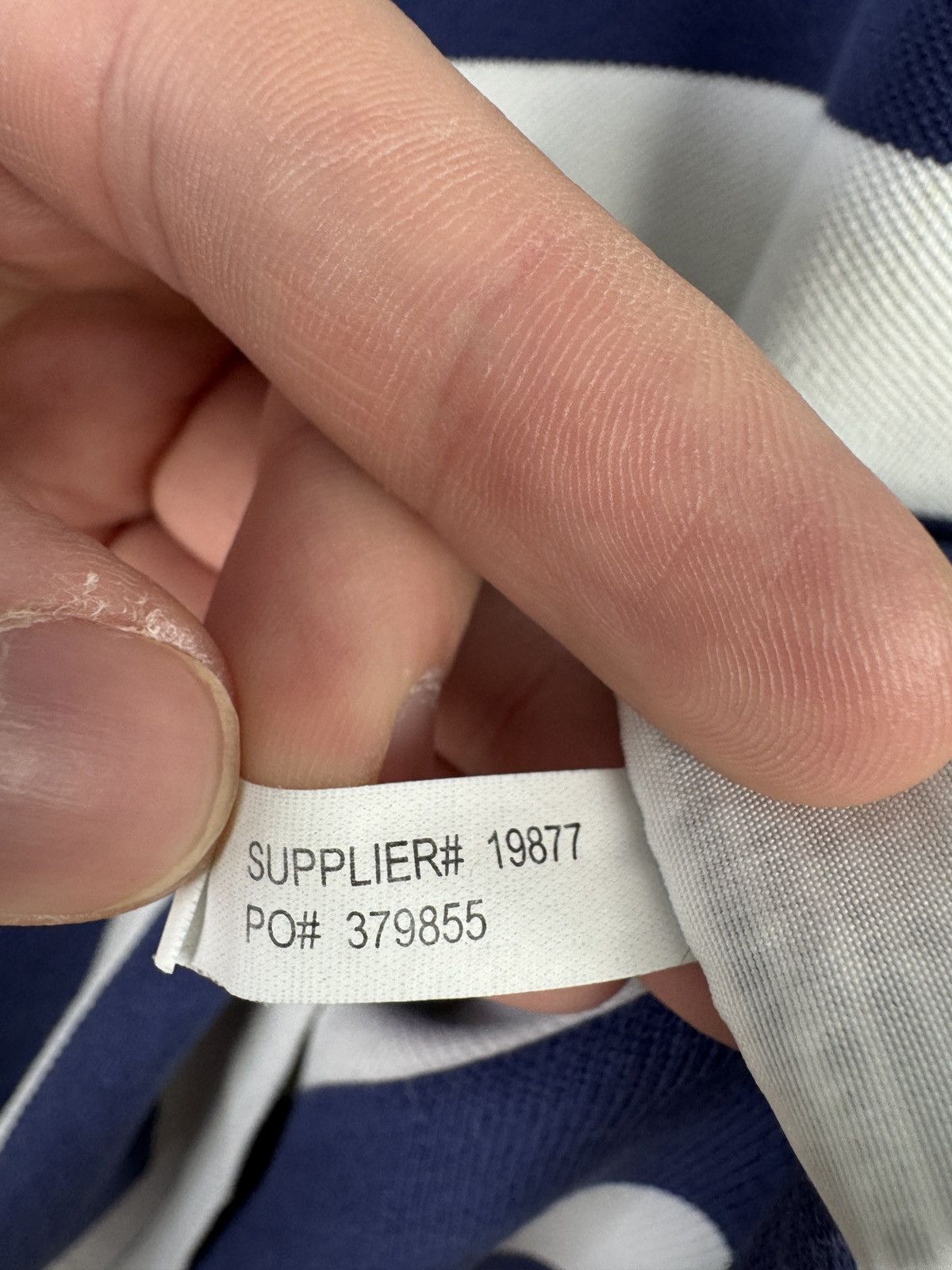 Ralph Lauren Men’s Polo Ralph Lauren Polo Shirt Striped White Blue Size M Size US M / EU 48-50 / 2 - 10 Thumbnail