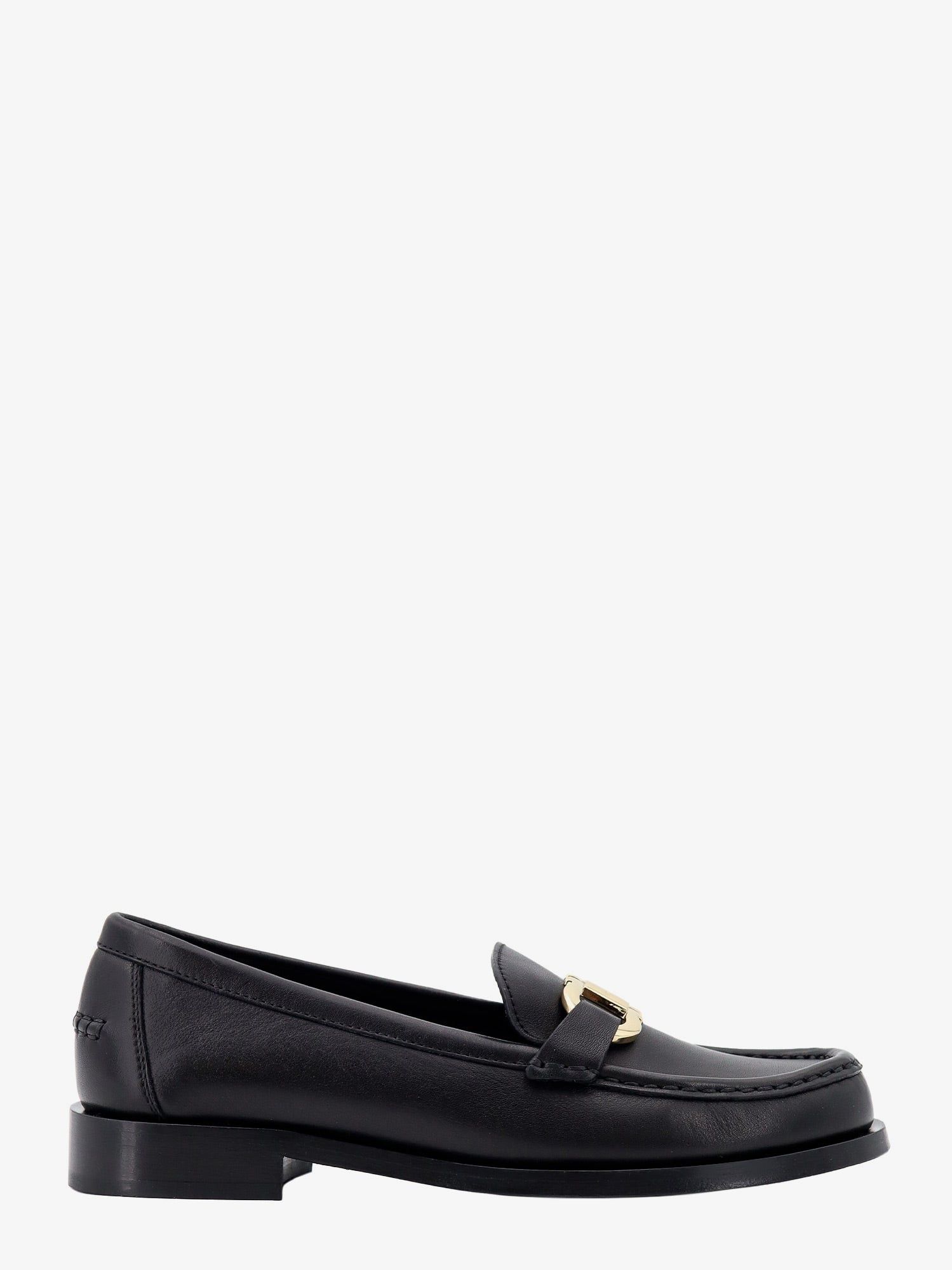 image of Salvatore Ferragamo Loafer Woman Black Loafers, Women's (Size 7)