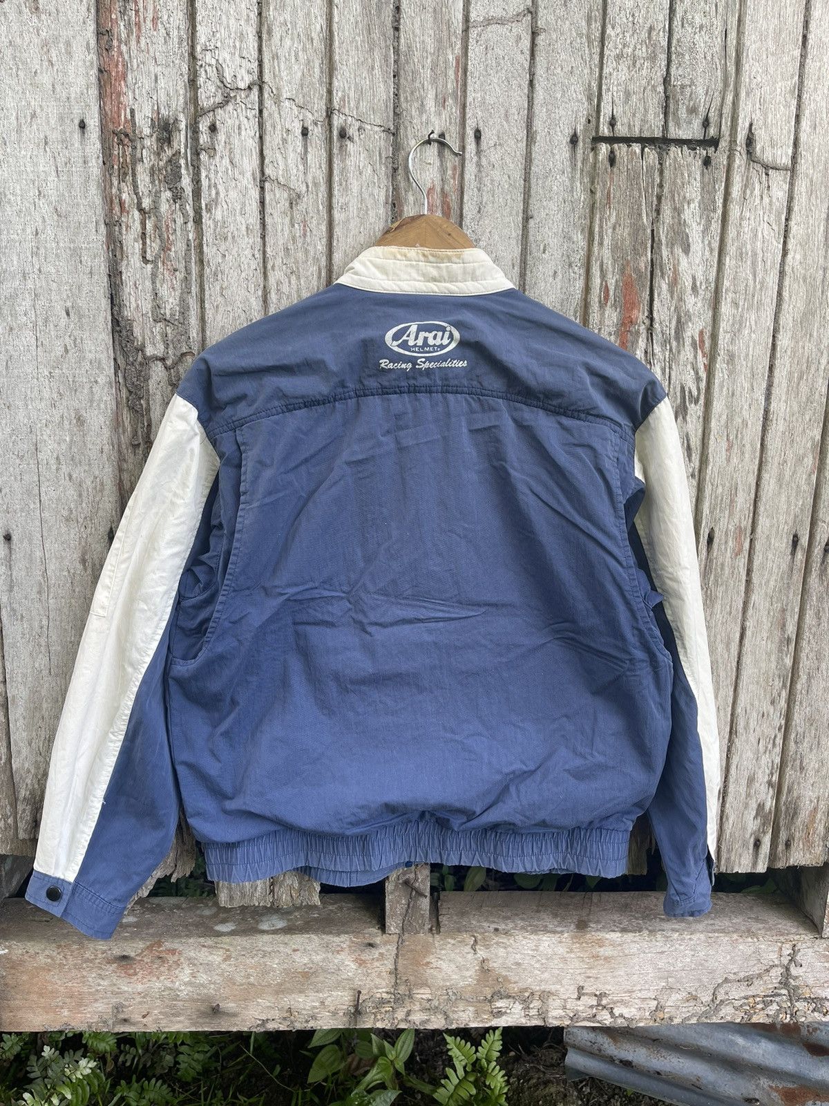 Japanese Brand × Vintage Vintage Arai Racing Specialities Two-Tone Moto Jacket 1990s Size US M / EU 48-50 / 2 - 6 Thumbnail