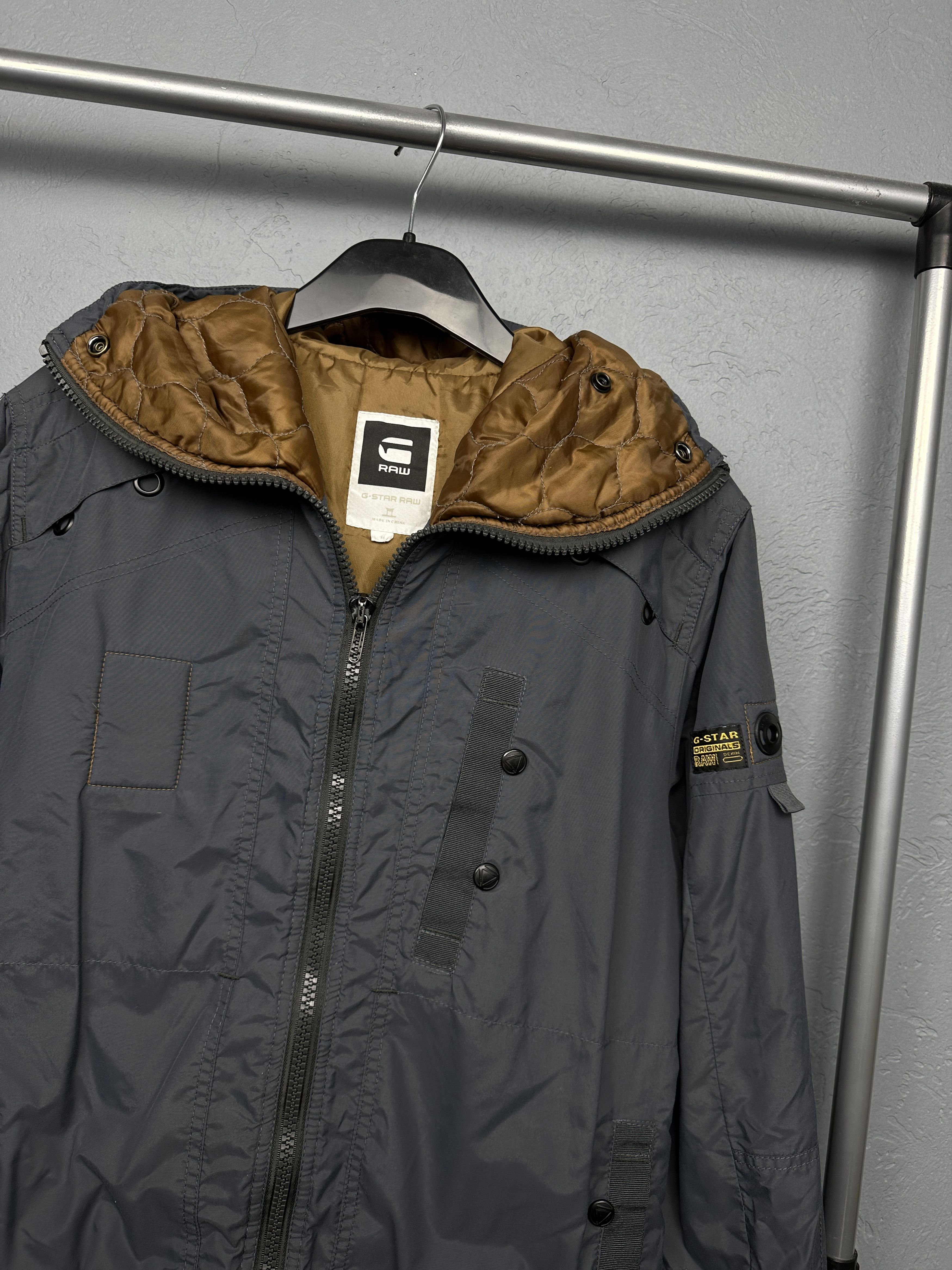 G-Star G Star Raw Vintage Mens Courier Recolite Jacket Size US L / EU 52-54 / 3 - 2 Thumbnail