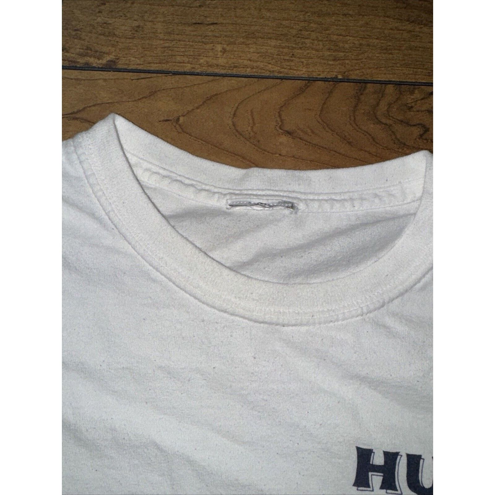 Vintage Moon Eyes Car Hawaii Floral T-Shirt White L 20x26 Hula Moon Size US L / EU 52-54 / 3 - 3 Thumbnail