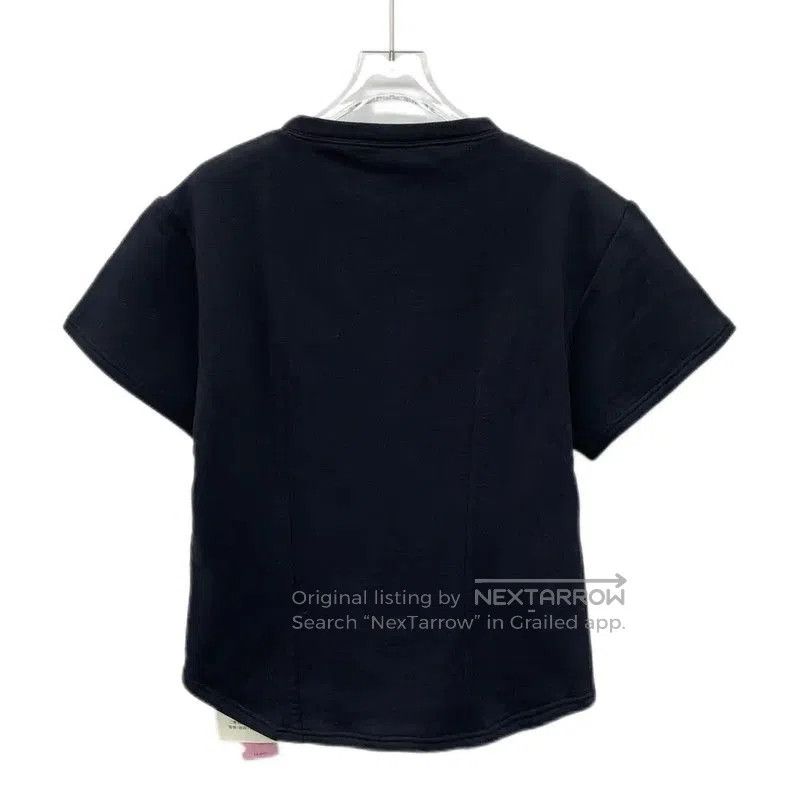 Chanel Chanel Black Cotton T-Shirt with Logo . Size XS / US 0-2 / IT 36-38 - 2 Thumbnail
