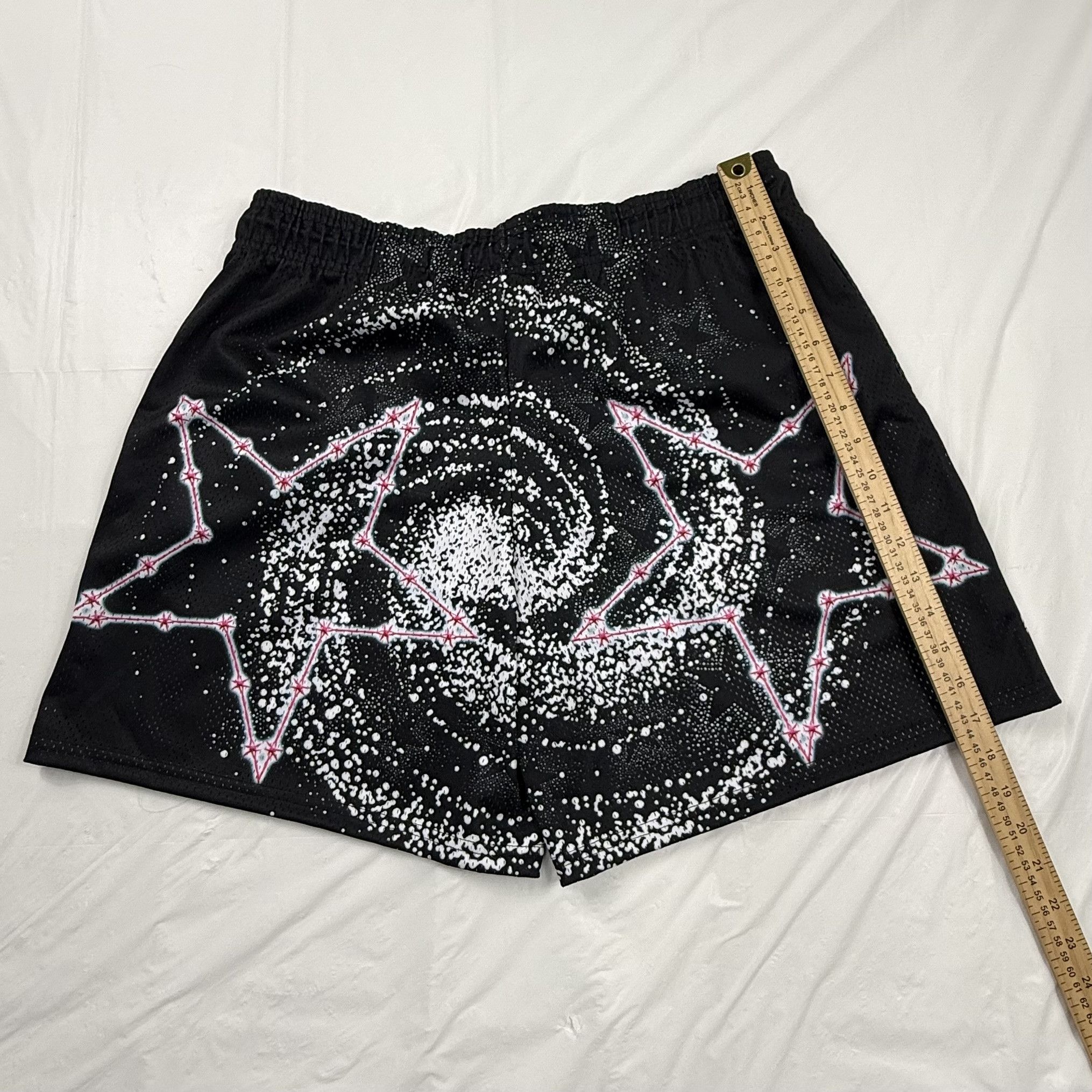 Lost hills Lost Hills Galaxy Star Mesh Basketball Shorts 2X Size US 36 / EU 52 - 4 Thumbnail