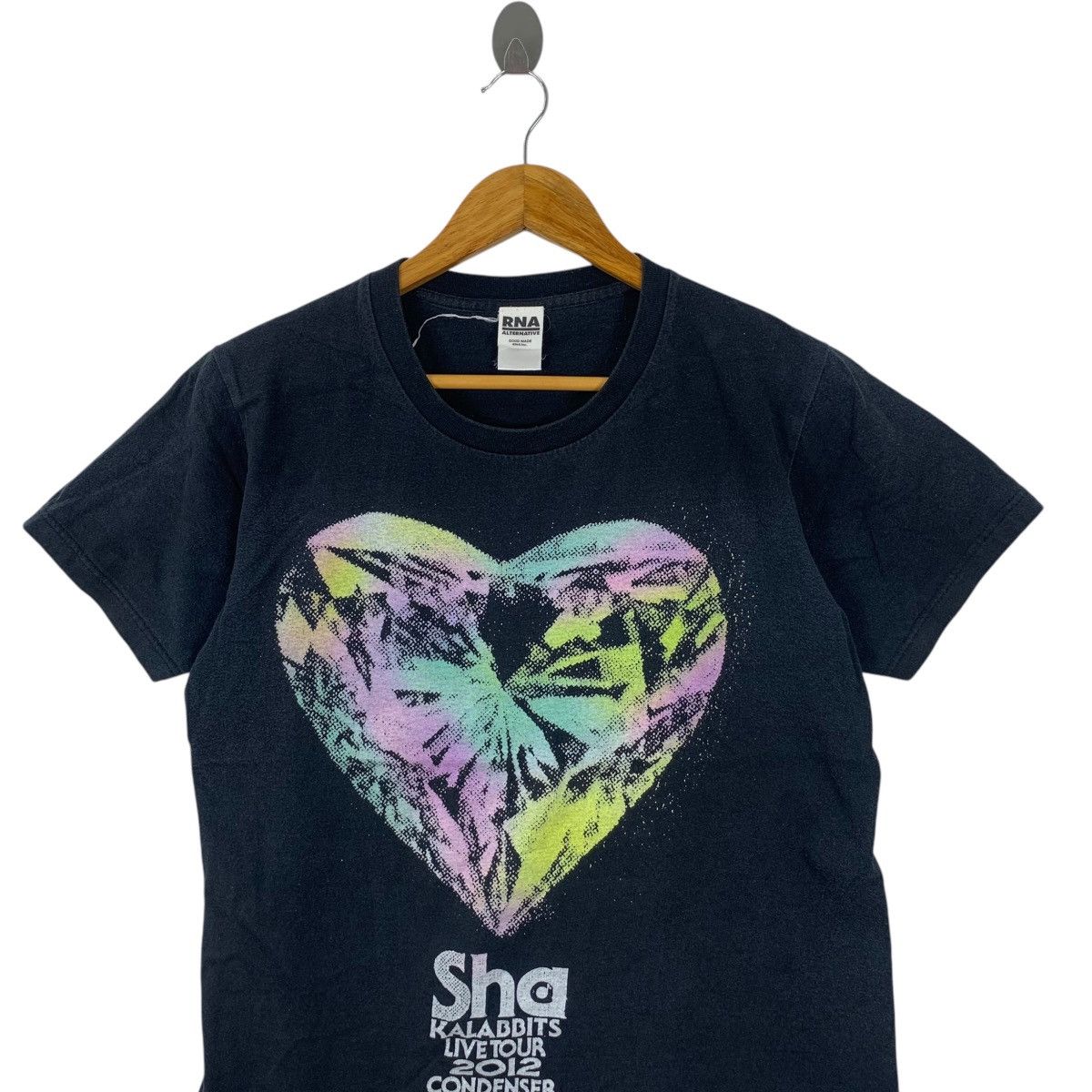 Vintage RNA x SHAKALABBITS BAND Condenser Baby Tour Tee Shirt Top Size S / US 4 / IT 40 - 2 Thumbnail