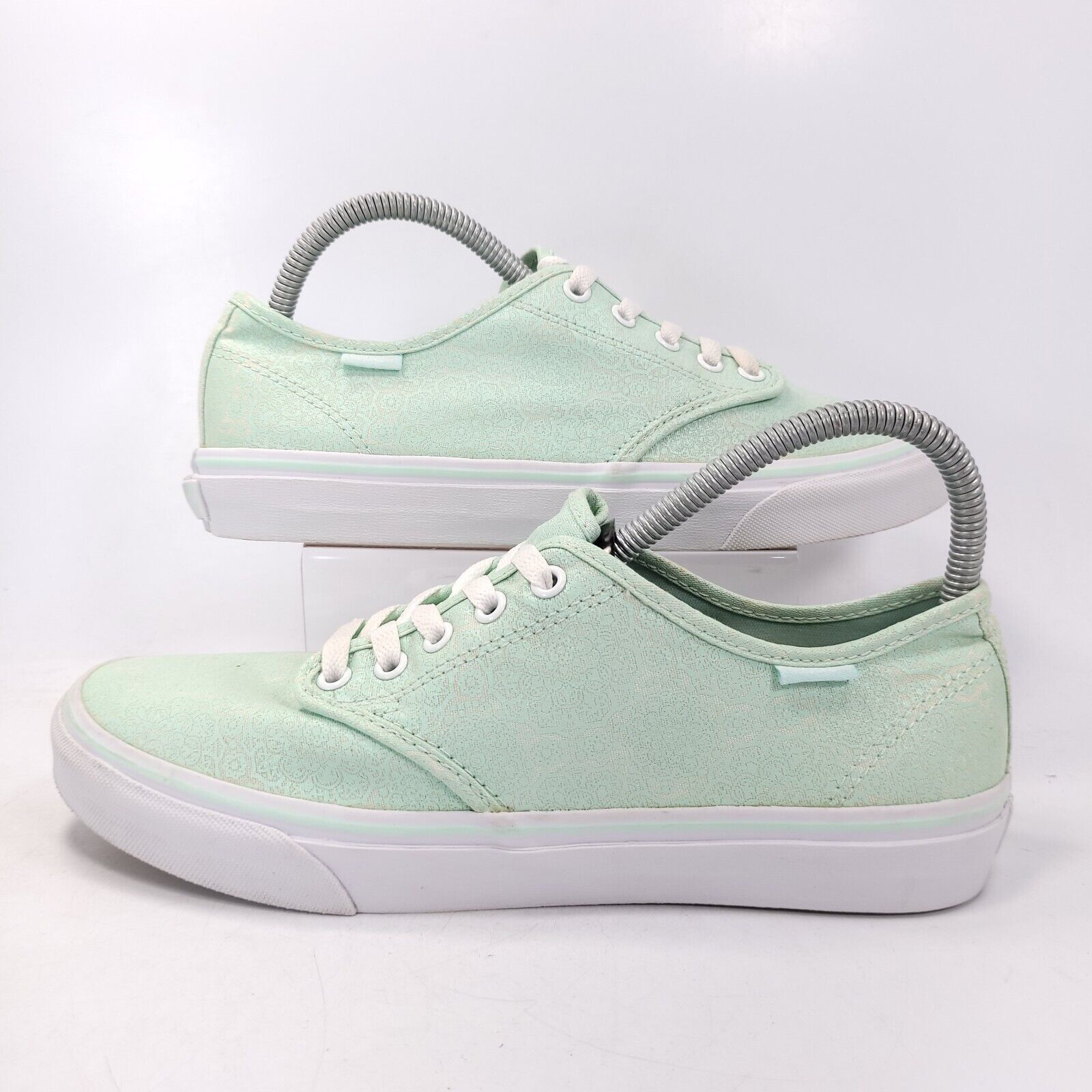 Vans Vans Off the Wall Shoe Womens Size 10 721356 Green White Size US 10 / IT 40 - 5 Thumbnail