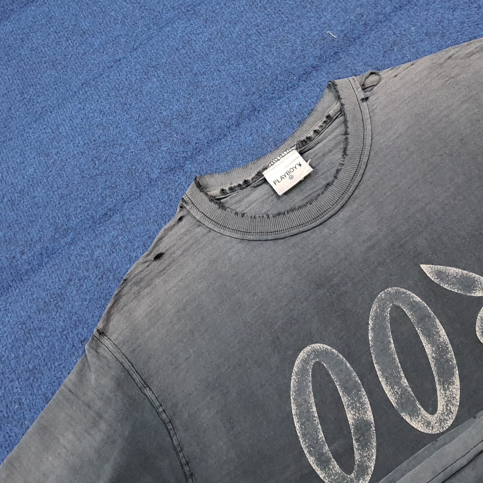 Playboy Vintage Playboy 007 James Bond Distressed Tshirt C299N5 Size US M / EU 48-50 / 2 - 4 Thumbnail