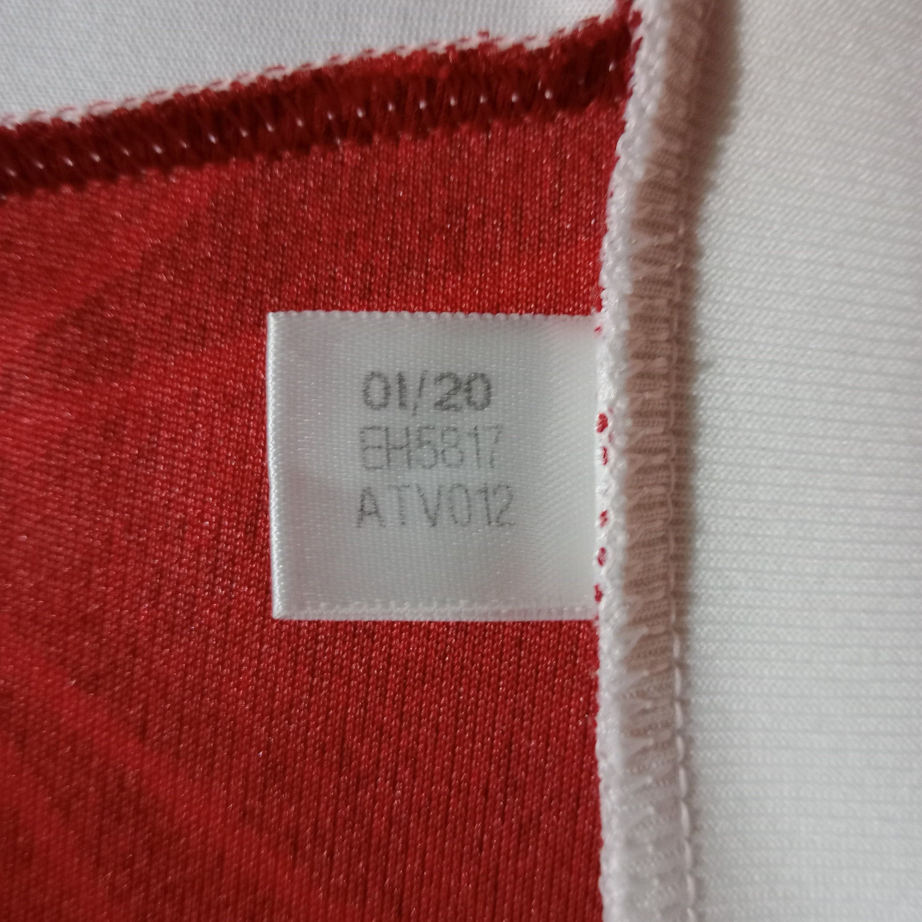 Adidas Arsenal 2020-2021 Home Jersey Bukayo Saka 7 Size US L / EU 52-54 / 3 - 5 Thumbnail