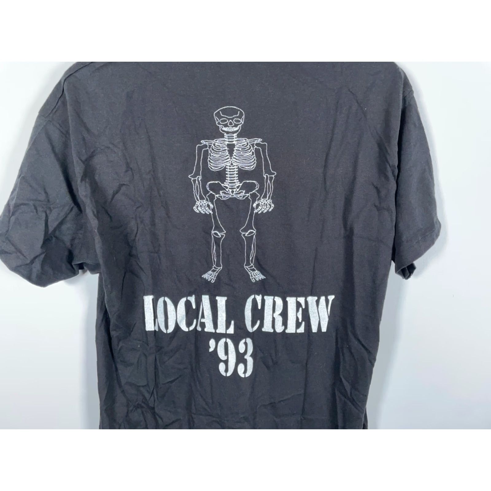 Hanes VINTAGE Hanes 90s Vince Gill Tour Crew T-Shirt M Black Short Sleeve Graphic Print Double-Sided 1993 Mens XL tag (measures more like Medium) Size US M / EU 48-50 / 2 - 4 Thumbnail