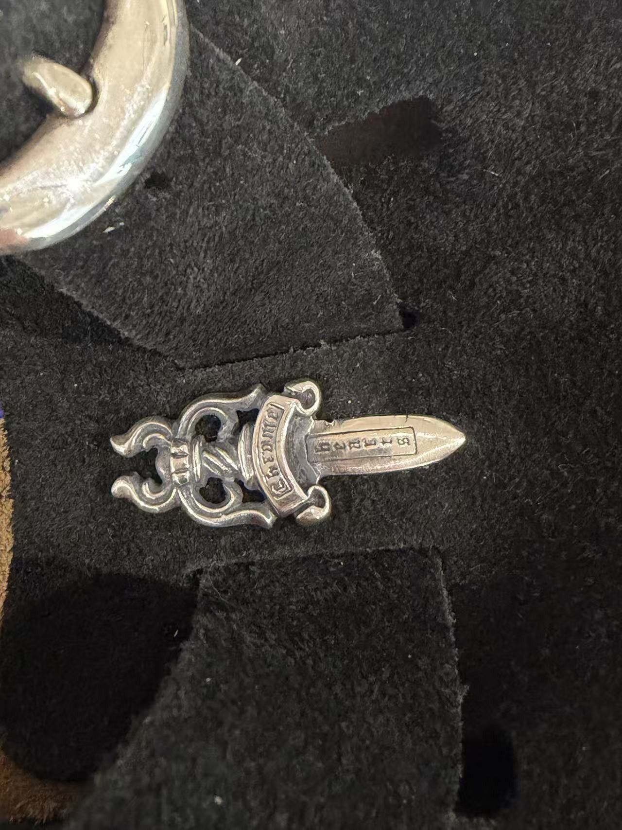 Chrome Hearts Chrome Hearts Birkenstock Silver Dagger Buckle Suede Sandals Size US 10 / EU 43 - 19 Thumbnail