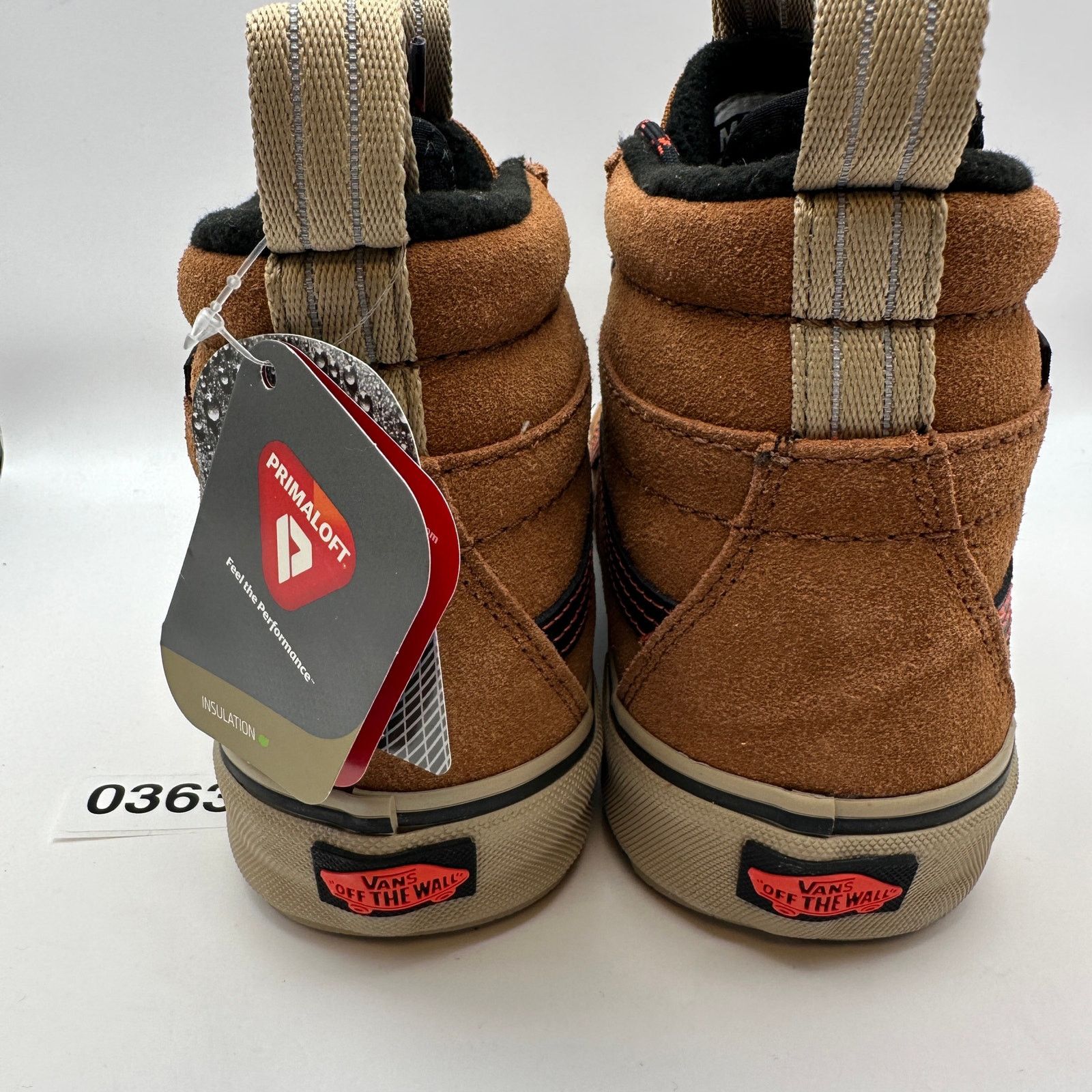 Vans VANS Men's 8.5 MTE Sk8 Hi Primaloft Sneaker Boot Suede Brown Size US 8.5 / EU 41-42 - 3 Thumbnail