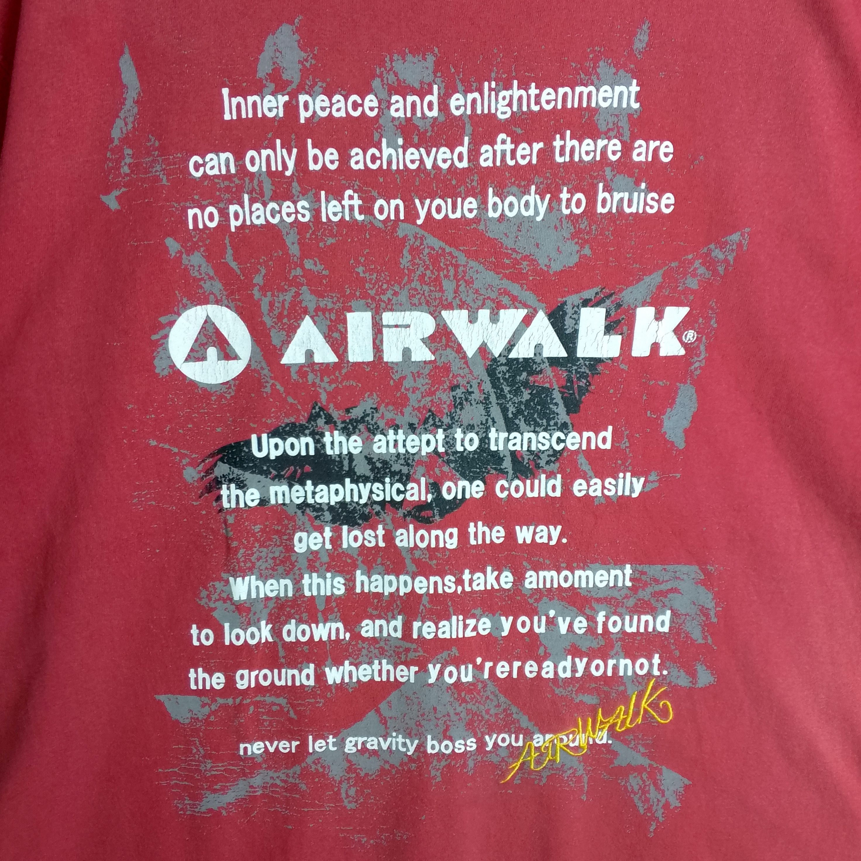 If Six Was Nine Airwalk Poem Tee Ifsixwasnine Lgb Style Size US XL / EU 56 / 4 - 3 Thumbnail