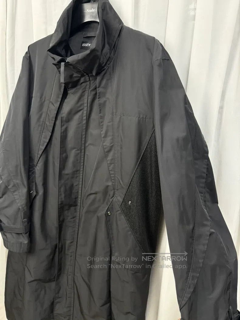Issey Miyake Issey Miyake Size 4 asymmetric nylon coat| Size XL / US 12-14 / IT 48-50 - 2 Thumbnail
