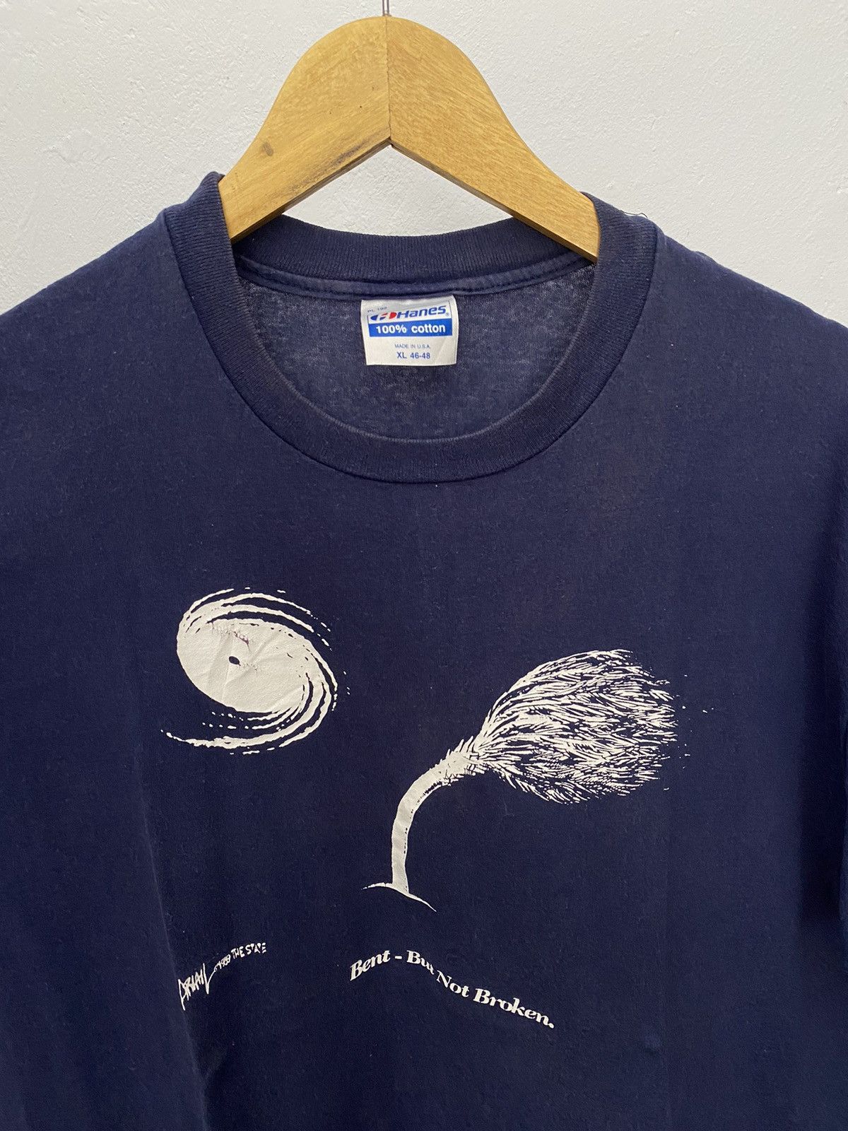 Hanes × Vintage Vintage the state 1989 t-shirt Size US XL / EU 56 / 4 - 3 Thumbnail