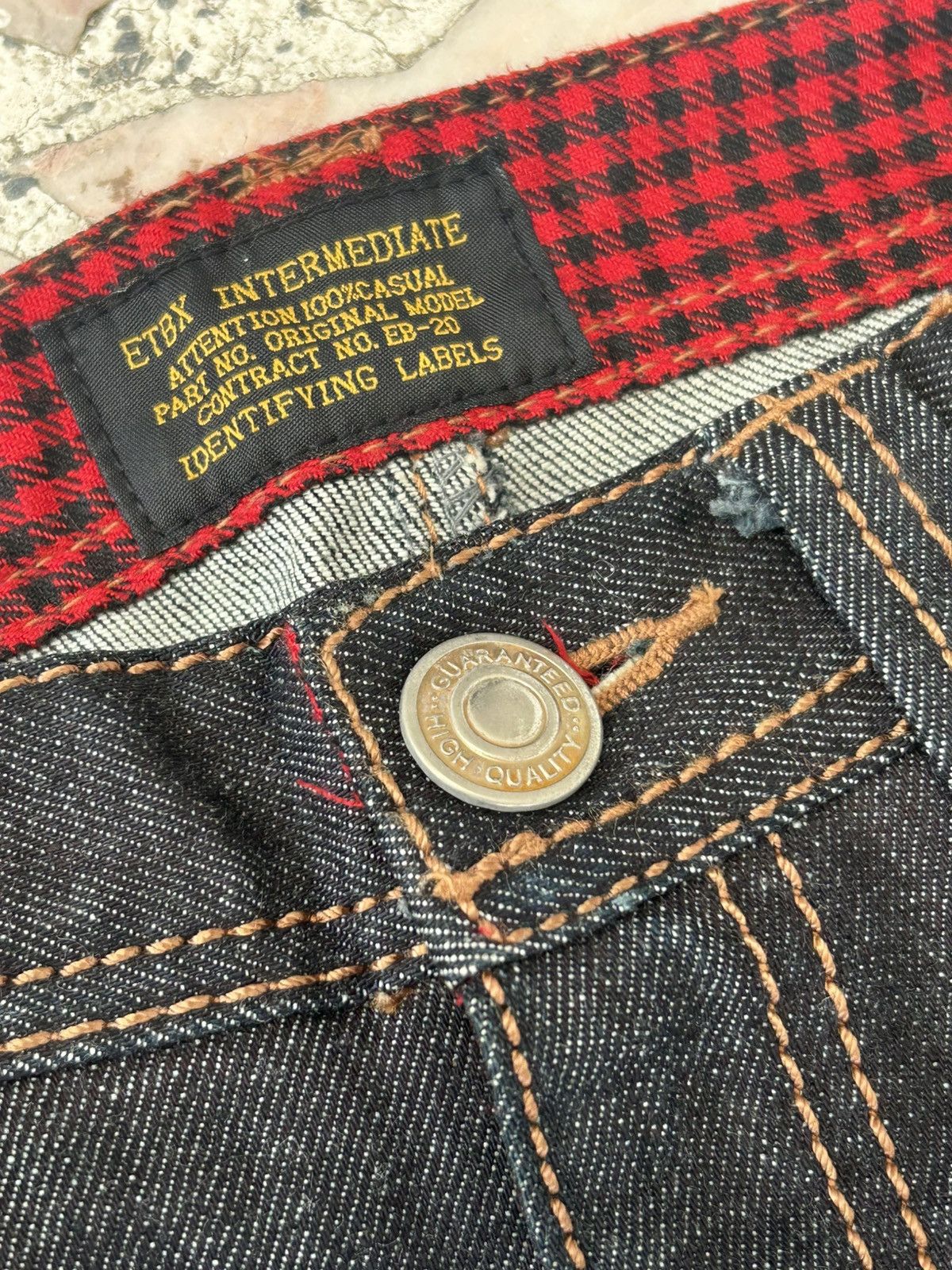 Japanese Brand ETBX Japan Vintage Denim Size US 33 - 9 Thumbnail