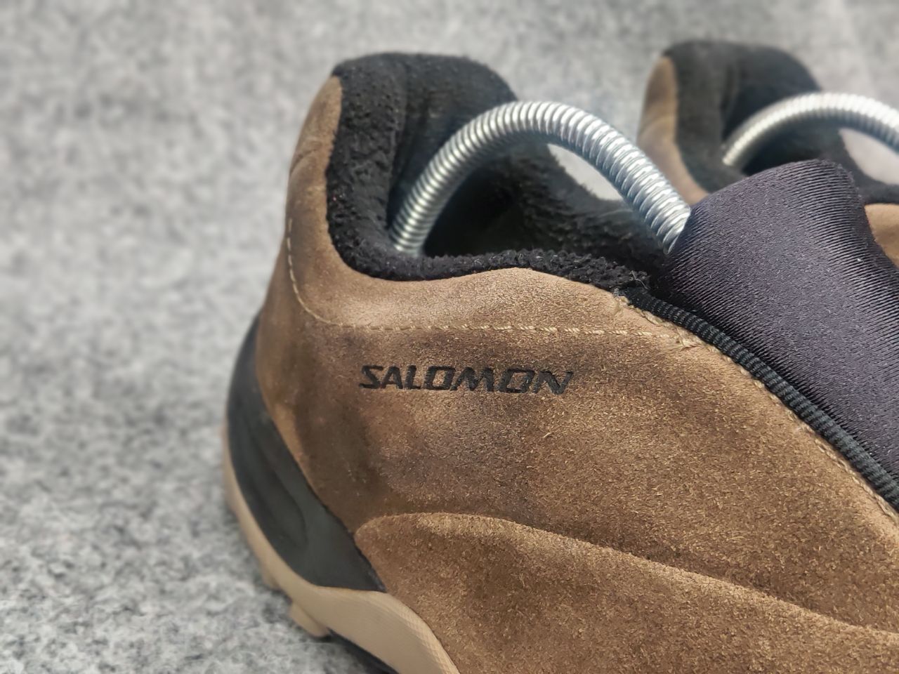 Vintage Salomon Contagrip faded archive slipon sneakers