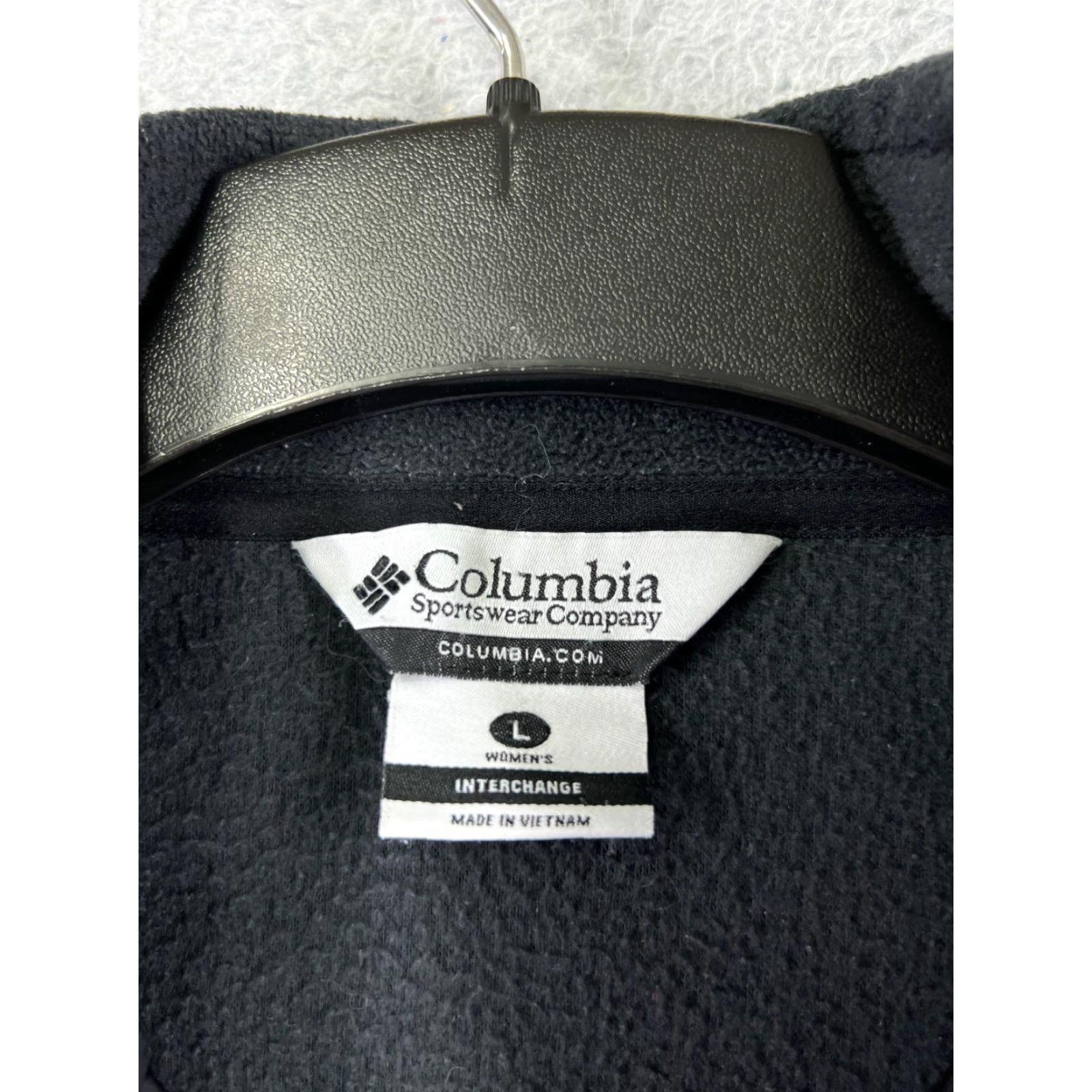 The North Face The North Face Jacket Womens Large Gray Full Zip Fleece 100% Polyester Mock Neck Size L / US 10 / IT 46 - 7 Thumbnail