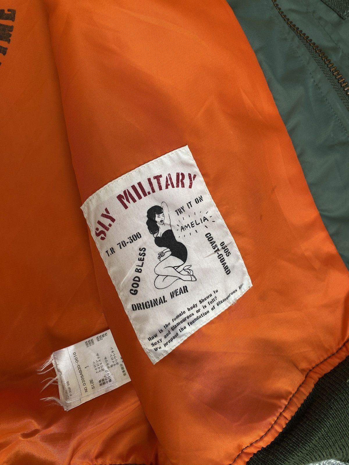 SLY SLY MILITARY FLIGHT BOMBER JACKET Size US M / EU 48-50 / 2 - 10 Thumbnail