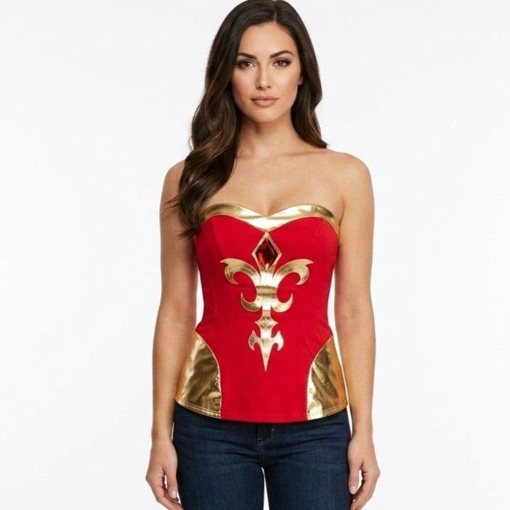 Other WeLoveFine Dota 2 Lina Steam Valve Tube Top Size M Size M / US 6-8 / IT 42-44 - 1 Thumbnail