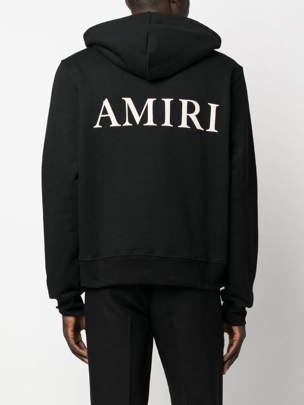 Amiri o1gr1nt1124 "Puff Logo Hoodie in Black Size US M / EU 48-50 / 2 - 3 Thumbnail