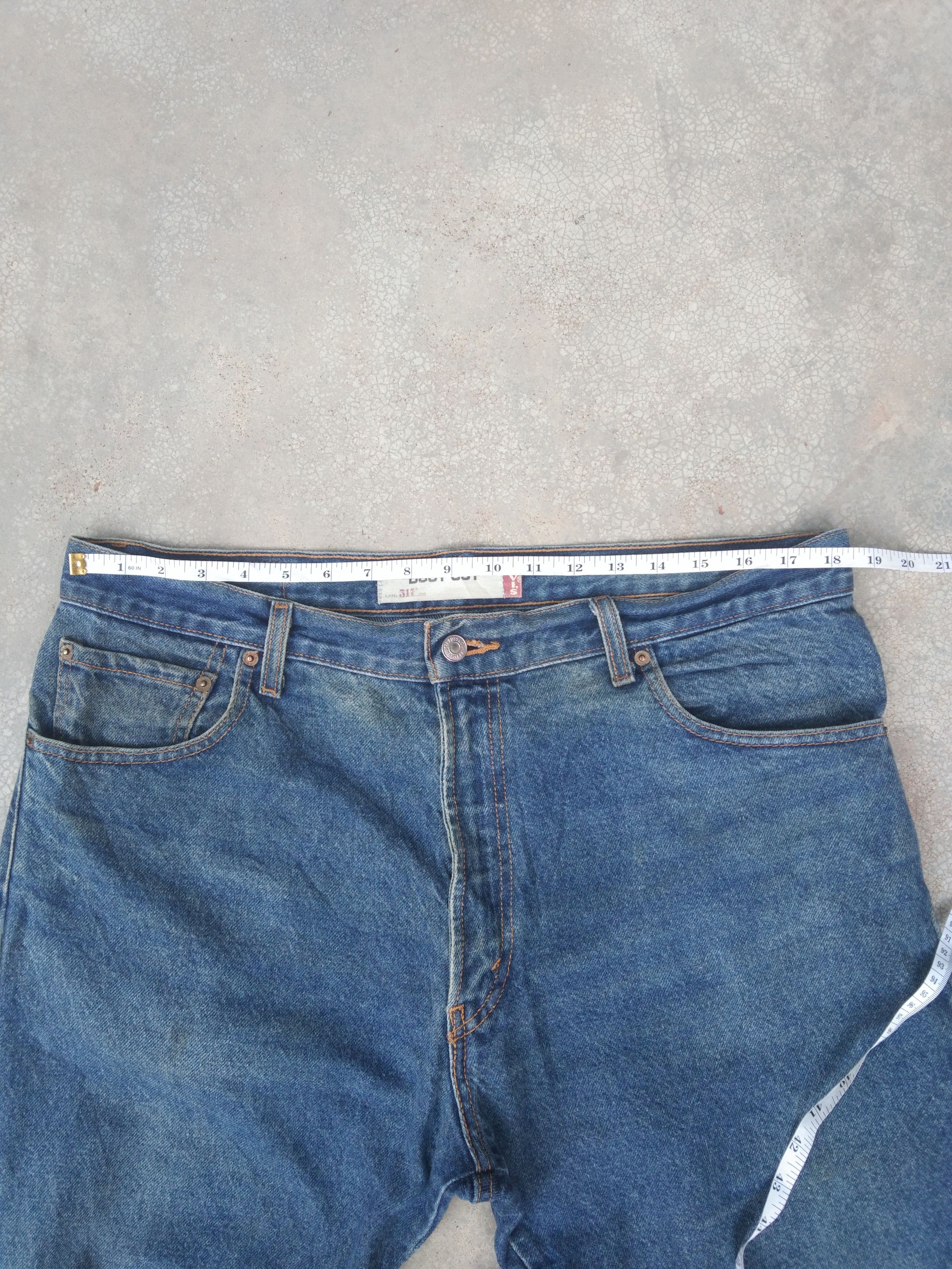 Levi's Vintage Levi's 517 Boot Cut Blue Jeans 36x32 Size US 36 / EU 52 - 6 Thumbnail