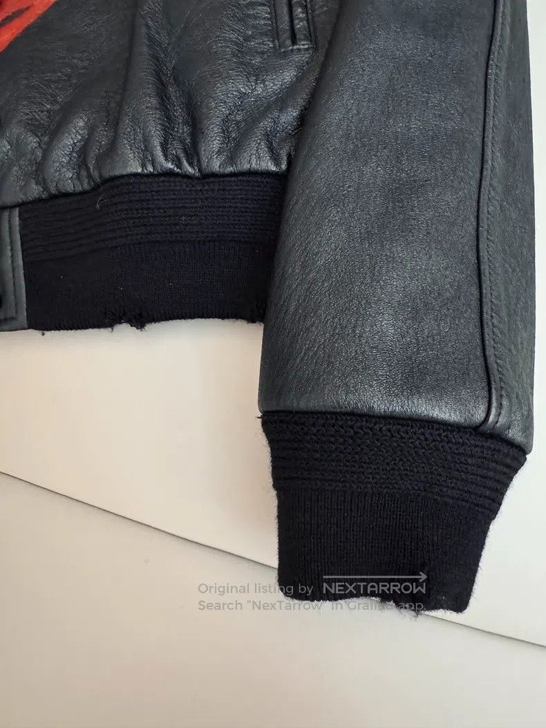 Saint Laurent Paris Saint Laurent Paris Flame Leather Jacket Size US S / EU 44-46 / 1 - 3 Thumbnail