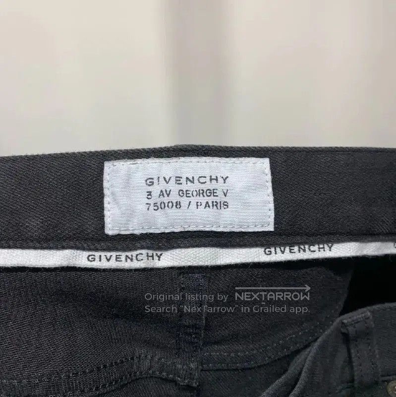 Givenchy Givenchy Black Cotton Casual Pants for Men . Size US 32 / EU 48 - 2 Thumbnail