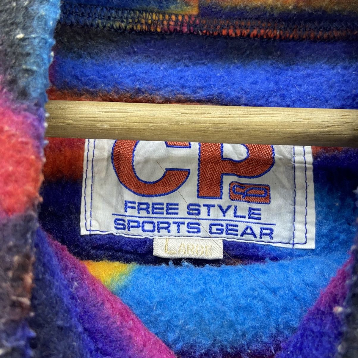 Japanese Brand Unisex Japanese Brand Cp Sports Gear Art Fleece Jumper Size US M / EU 48-50 / 2 - 19 Thumbnail