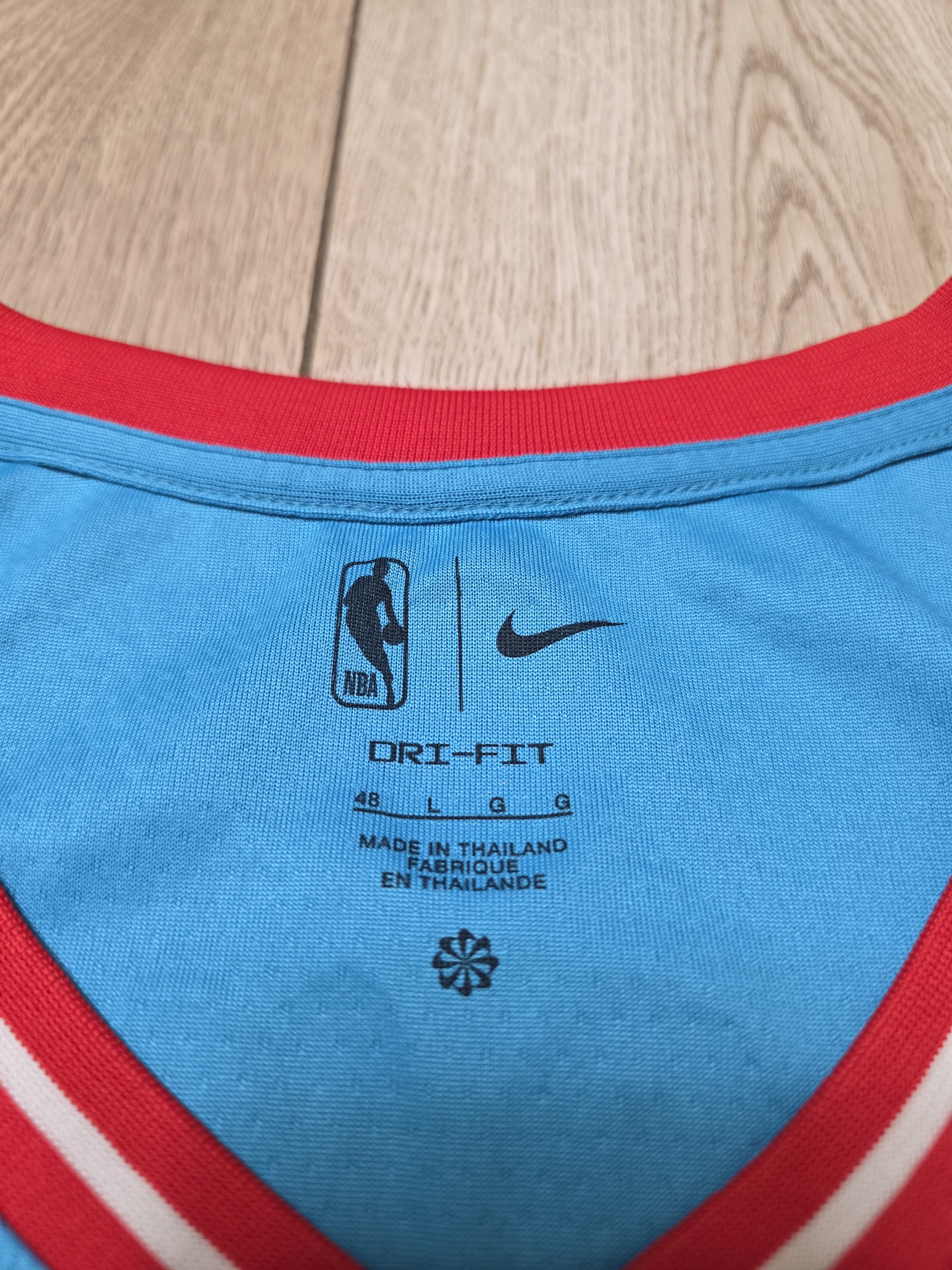 NBA PHOENIX SUNS NIKE JERSEY BOOKER BASKETBALL SHIRT BLUE NBA Size US L / EU 52-54 / 3 - 8 Thumbnail