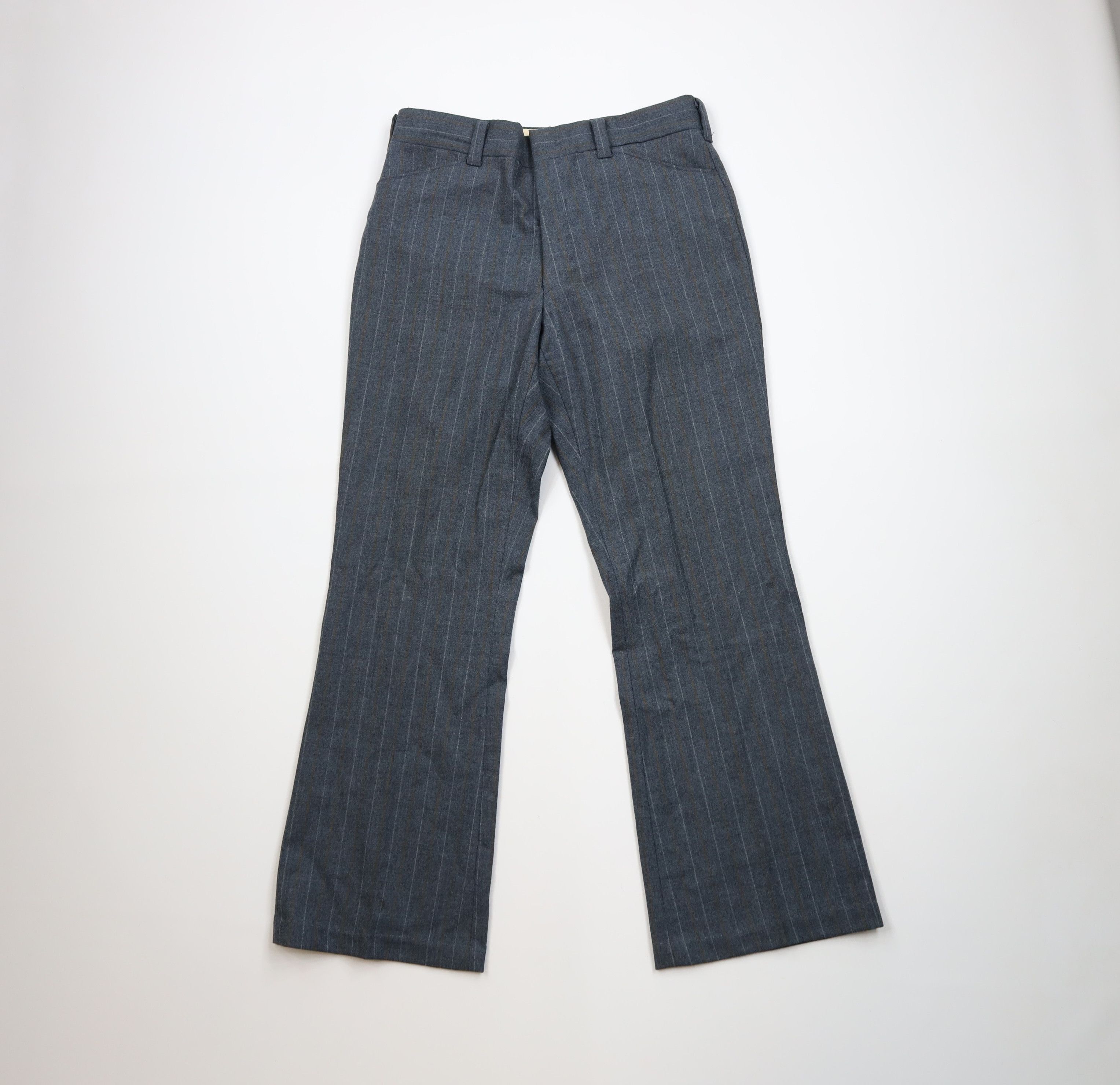 Vintage Vintage 60s 70s Streetwear Bell Bottoms Chino Pants USA Size US 32 / EU 48 - 1 Thumbnail