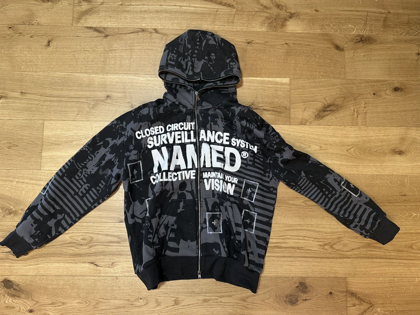 Named Collective Named collective zipper with rhinsteones Size L / US 10 / IT 46 - 1 Thumbnail