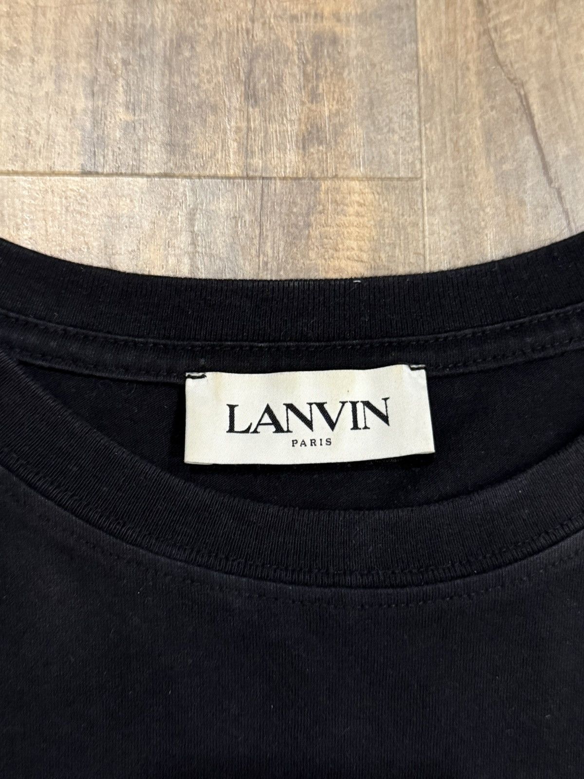 Gallery Dept. × Lanvin Gallery Dept x Lanvin French G Logo Black Tee Souvenir Paris Size US XL / EU 56 / 4 - 9 Thumbnail