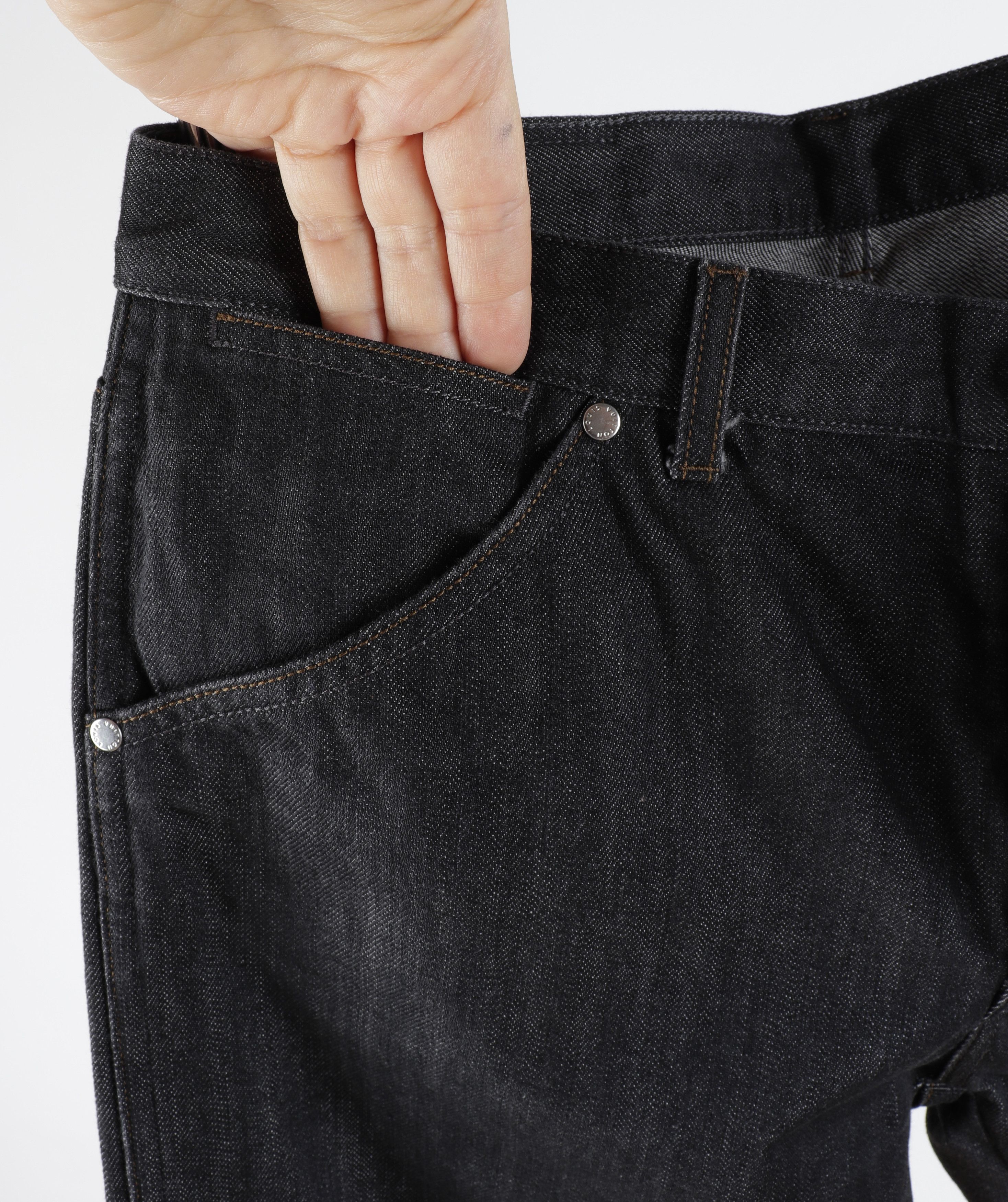 Louis Vuitton Louis Vuitton Size FR42 Brown Fleur LV Logo Black Jeans Size US 32 / EU 48 - 7 Thumbnail
