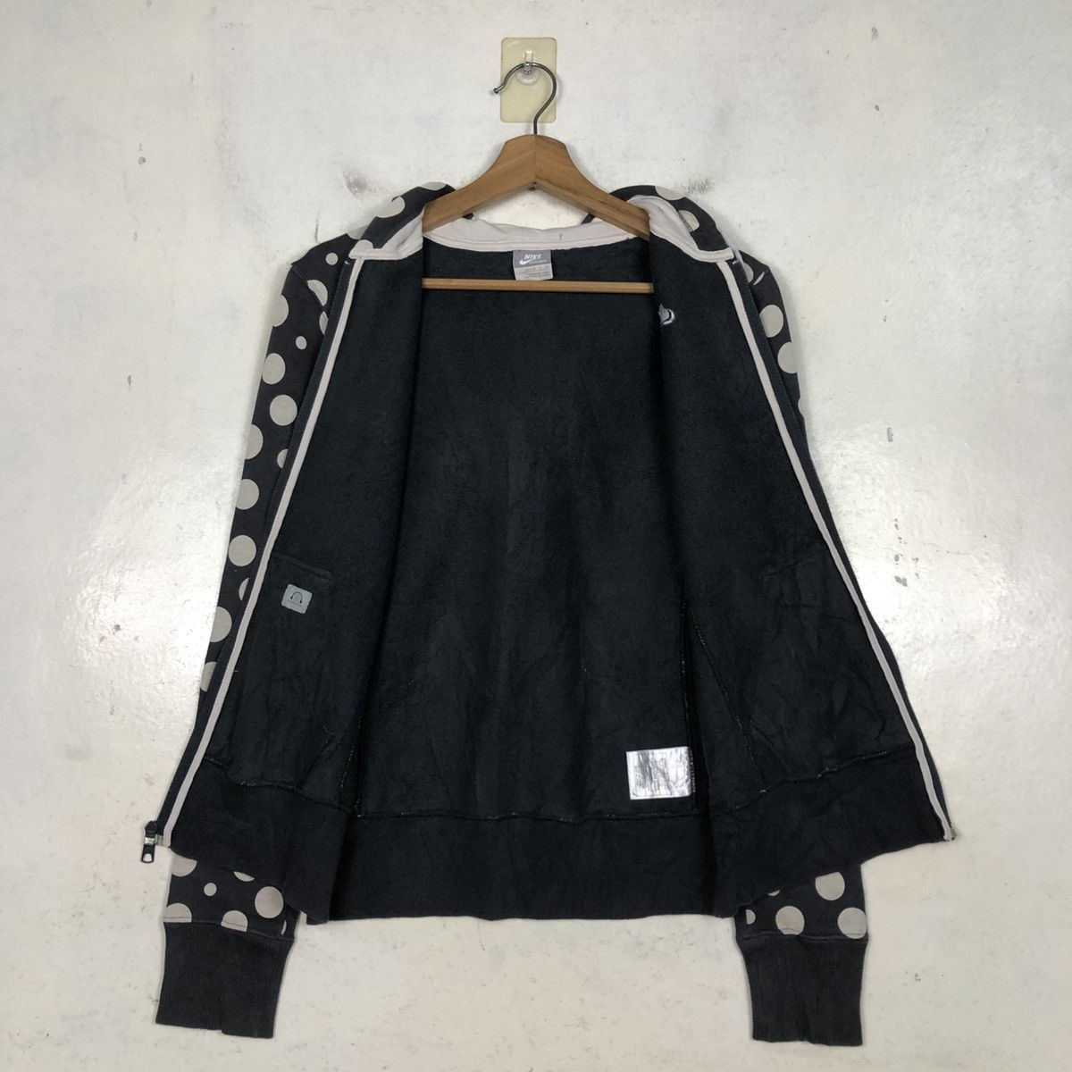 Nike 📌Nike Sportswear Zipper Hoodie Polkadot Design Full Print Size US S / EU 44-46 / 1 - 15 Thumbnail