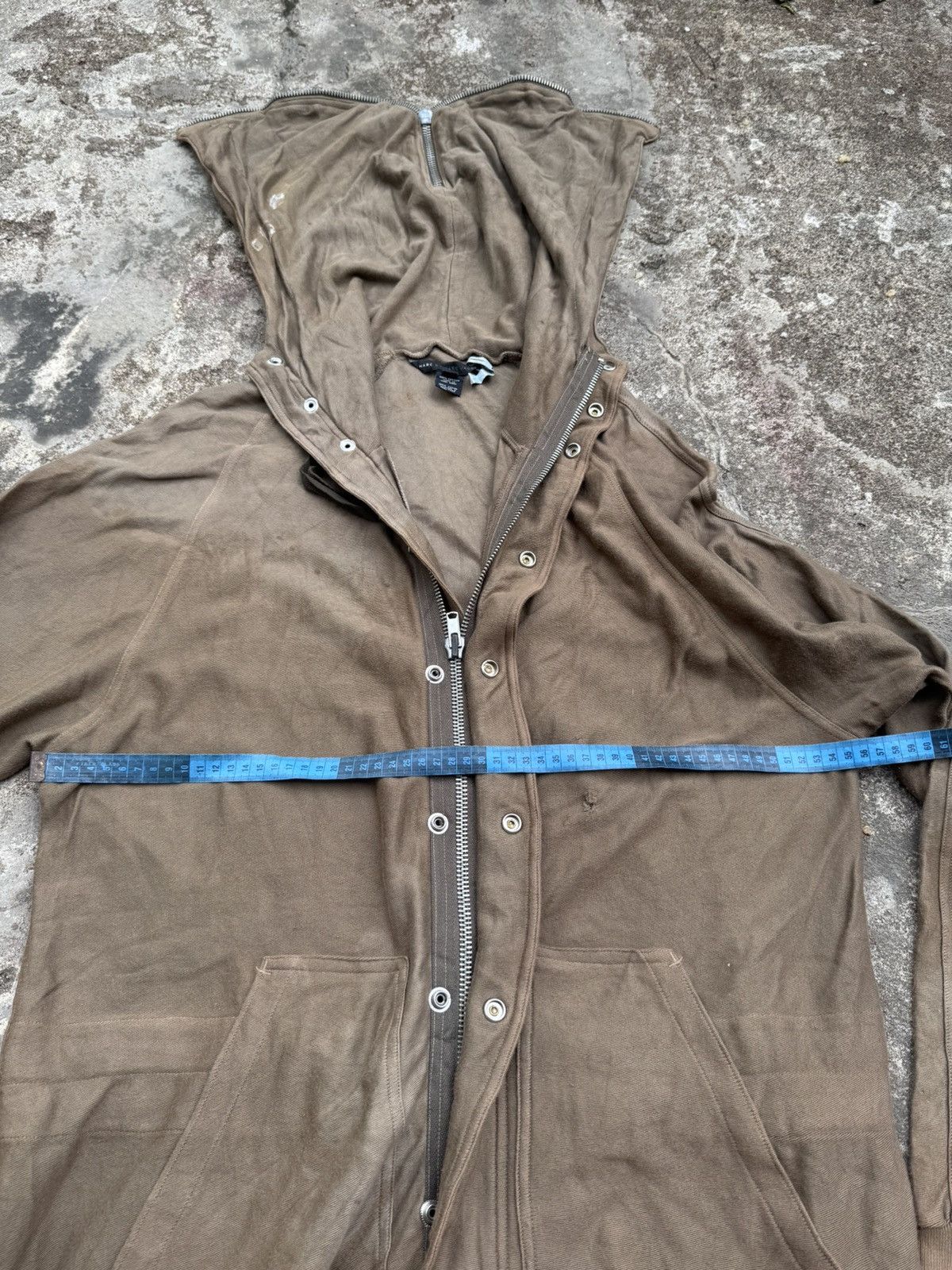 Marc Jacobs Marc Jacobs Military Trashed Hoodie Jacket Size US M / EU 48-50 / 2 - 11 Thumbnail