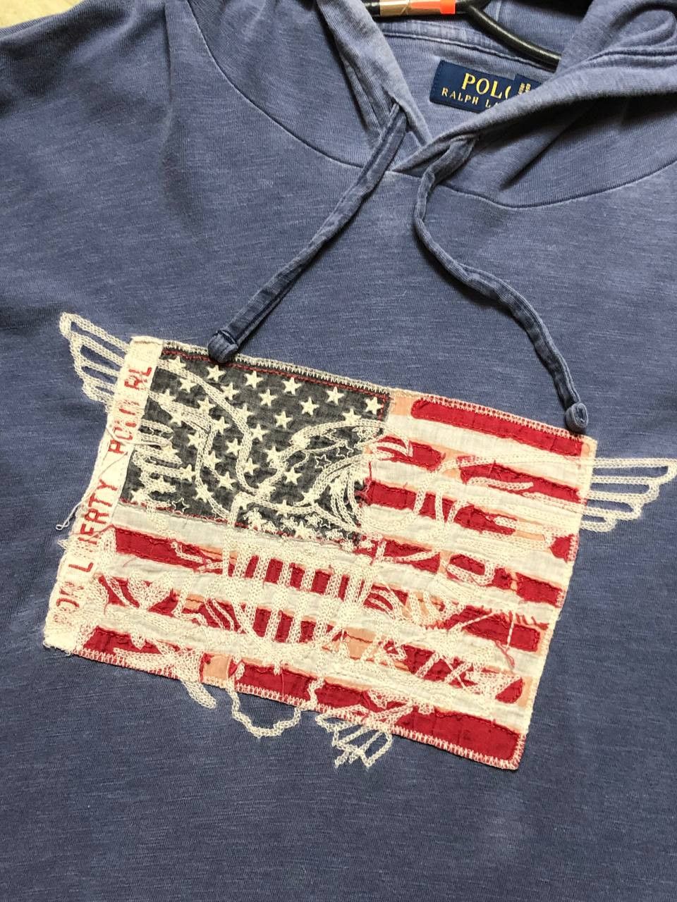 Polo Ralph Lauren Y2K hoodie big print Polo Ralph Lauren vintage streetwear Size US XL / EU 56 / 4 - 6 Thumbnail