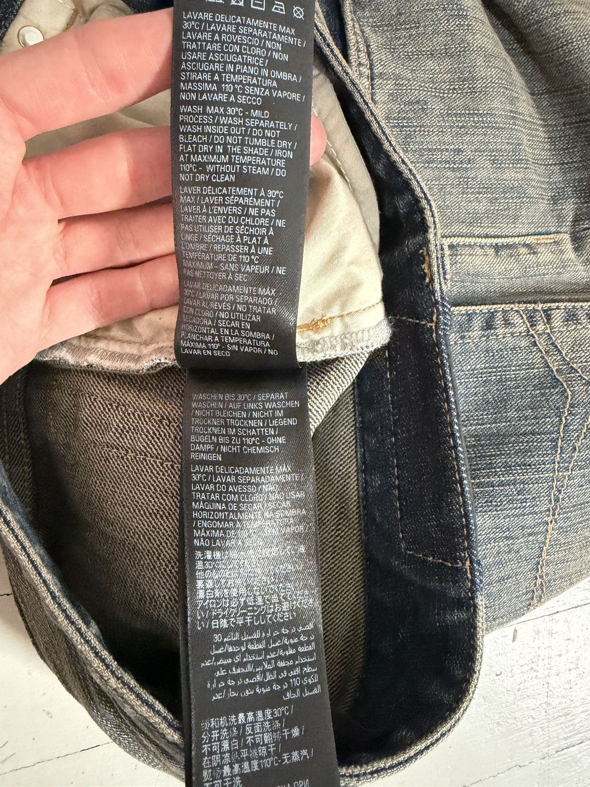 Balenciaga New Fall 23 Slim Ring Denim Short [M] Size US 32 / EU 48 - 6 Thumbnail