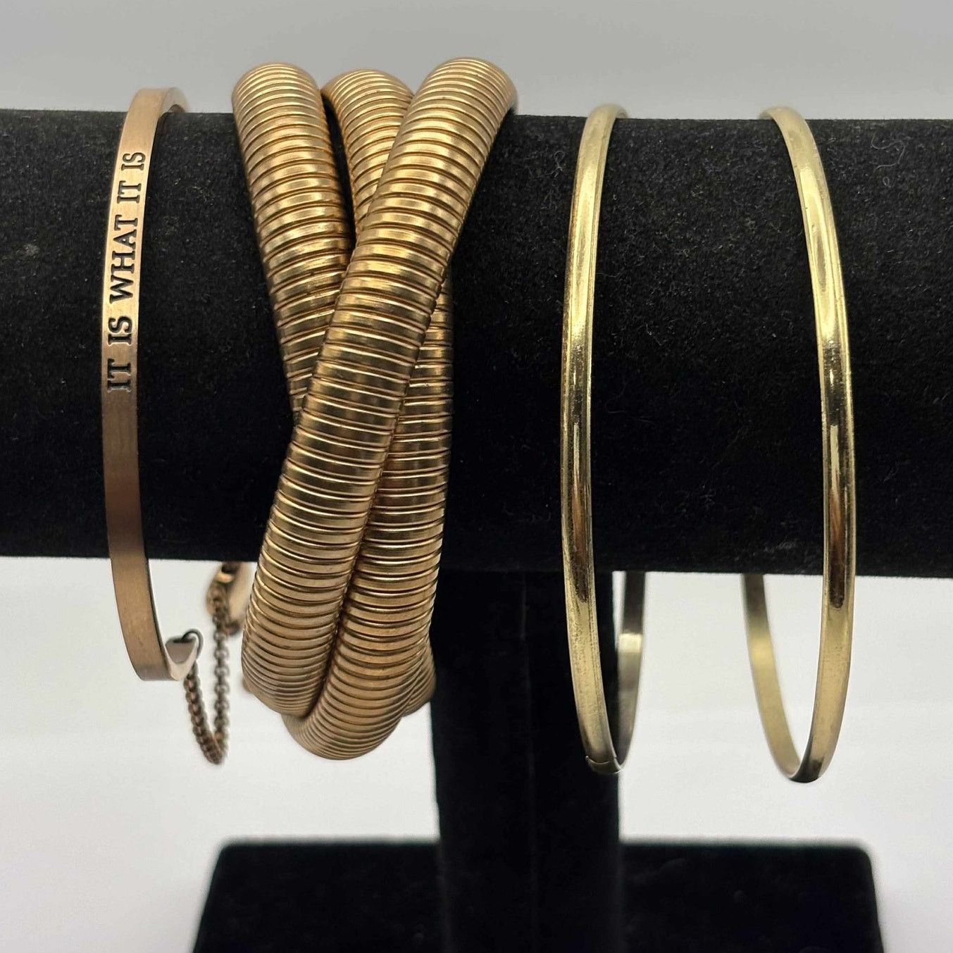 Other Gold "It Is What It Is" Bracelet Bundle Size ONE SIZE - 2 Thumbnail