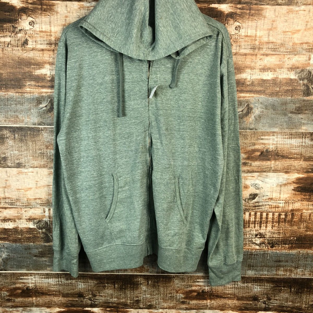 Global Work Global Work vintage Green Hoodie #A1582 Size US L / EU 52-54 / 3 - 3 Thumbnail