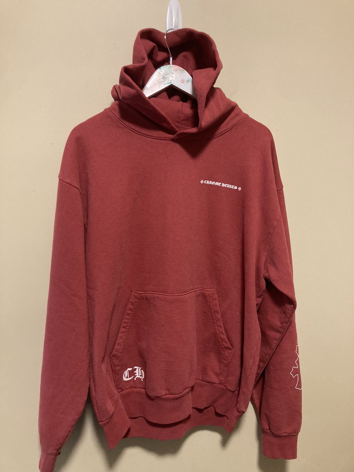 Chrome Hearts × Drake Chrome hearts x drake Miami exclusive hoodie size L red Size US L / EU 52-54 / 3 - 1 Thumbnail