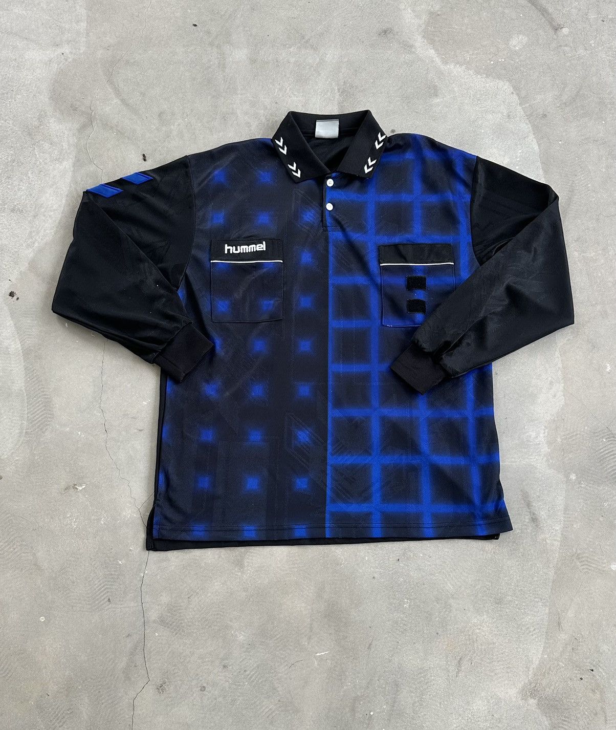 Hummel × Vintage VINTAGE HUMMEL REFEREE JERSEY Size US XXL / EU 58 / 5 - 1 Thumbnail