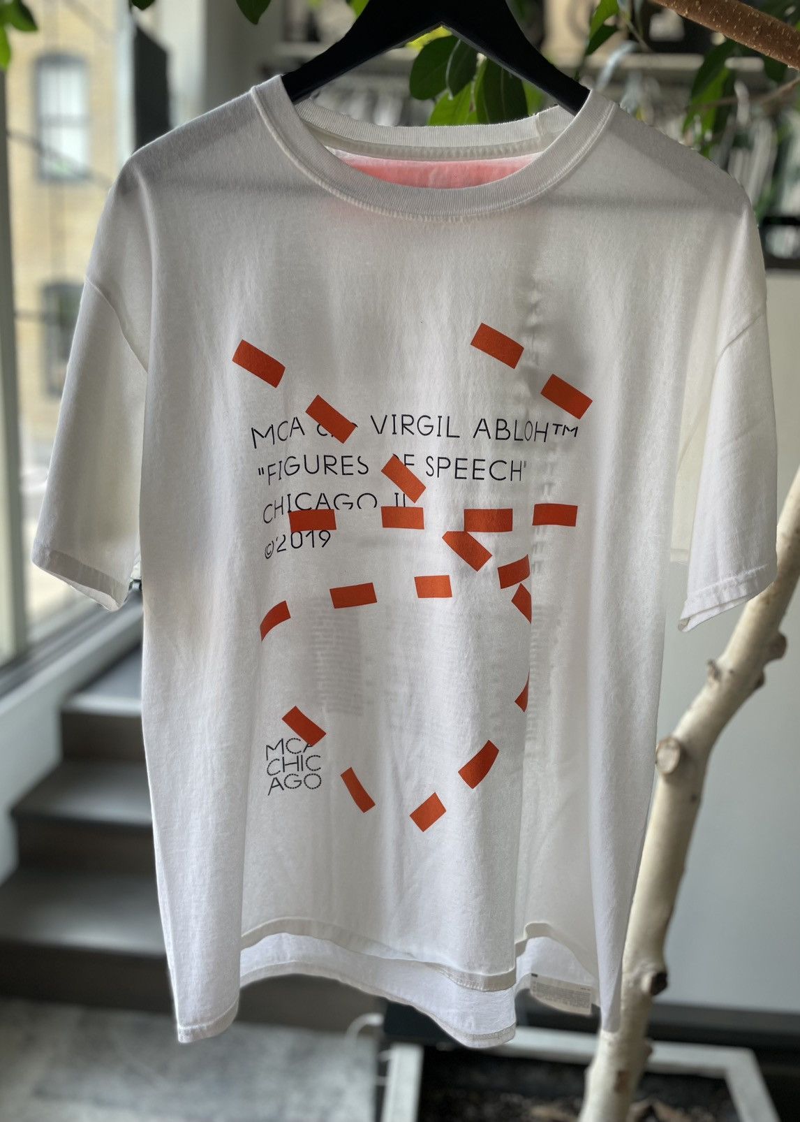 Virgil Abloh MCA Chicago Figures of Speech T- Shirt