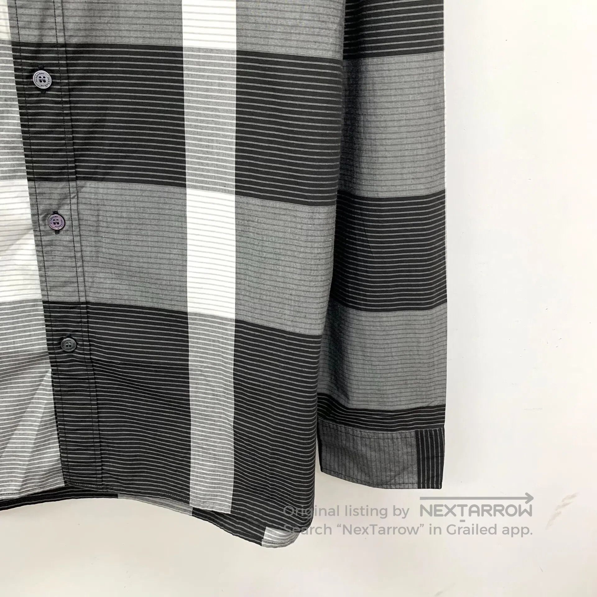Burberry Burberry Multicolor Plaid Cotton Collar Single Breasted Lo Size US L / EU 52-54 / 3 - 4 Thumbnail