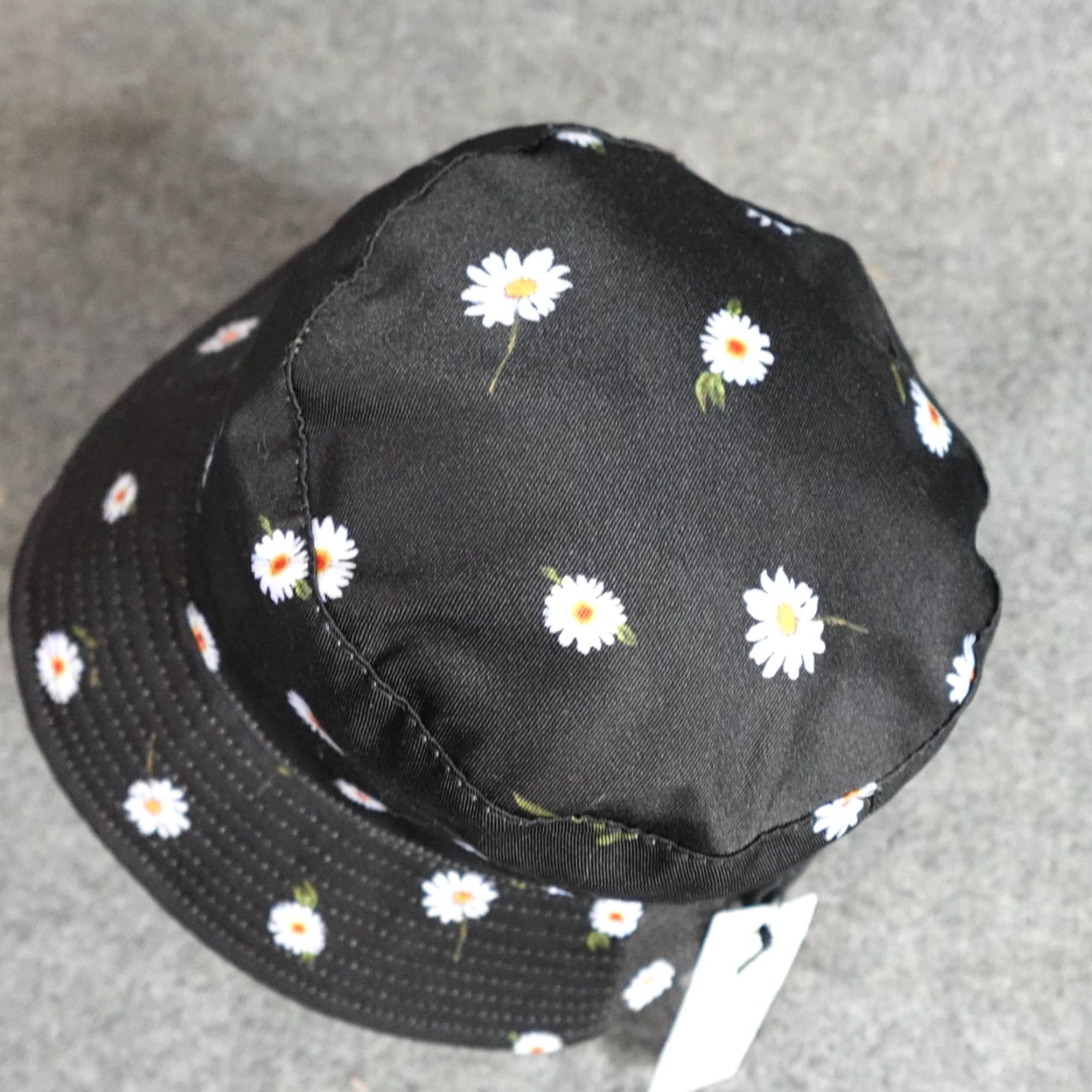 Alice + Olivia Alice + Olivia Womens Bucket Hat Reversible Stacey Bendet NEW Blue Black Size S Size ONE SIZE - 3 Thumbnail