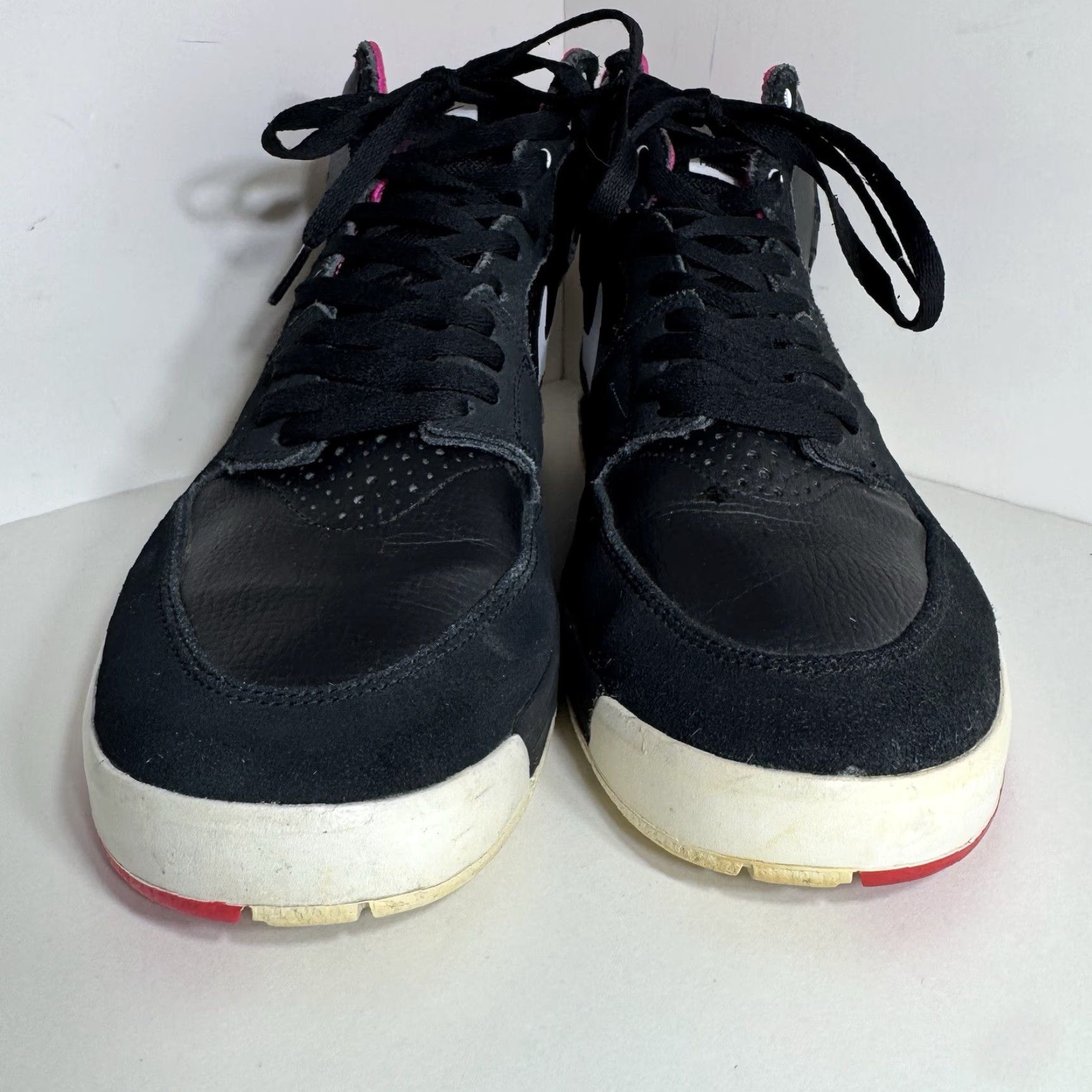 Nike VINTAGE Nike Paul Rodriguez 7 Hi SB Mens Size 10.5 616355-016 Black Pink Foil Sneakers Size US 10 / EU 43 - 6 Thumbnail